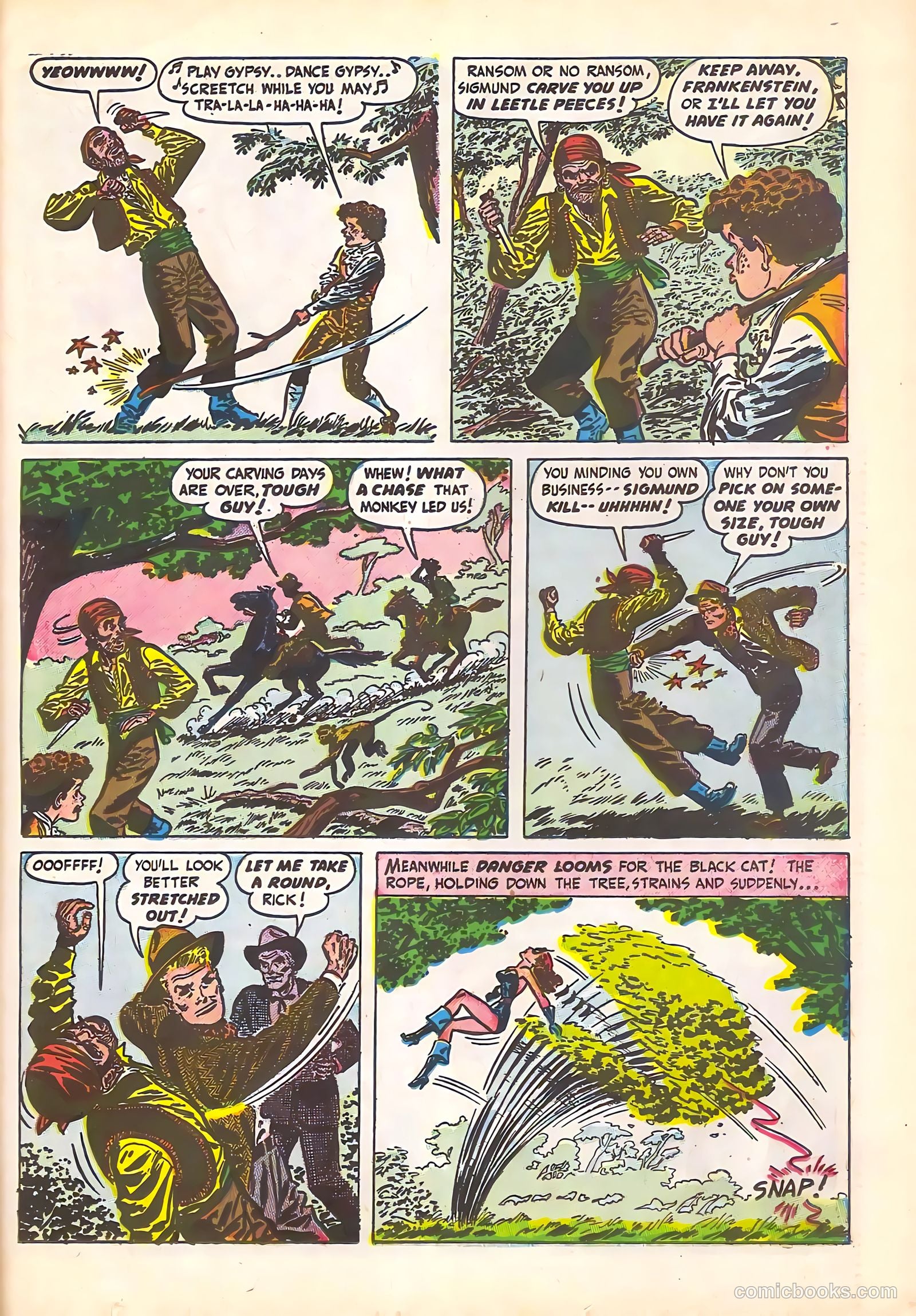 Black Cat Comics #16 — page 35 of 52