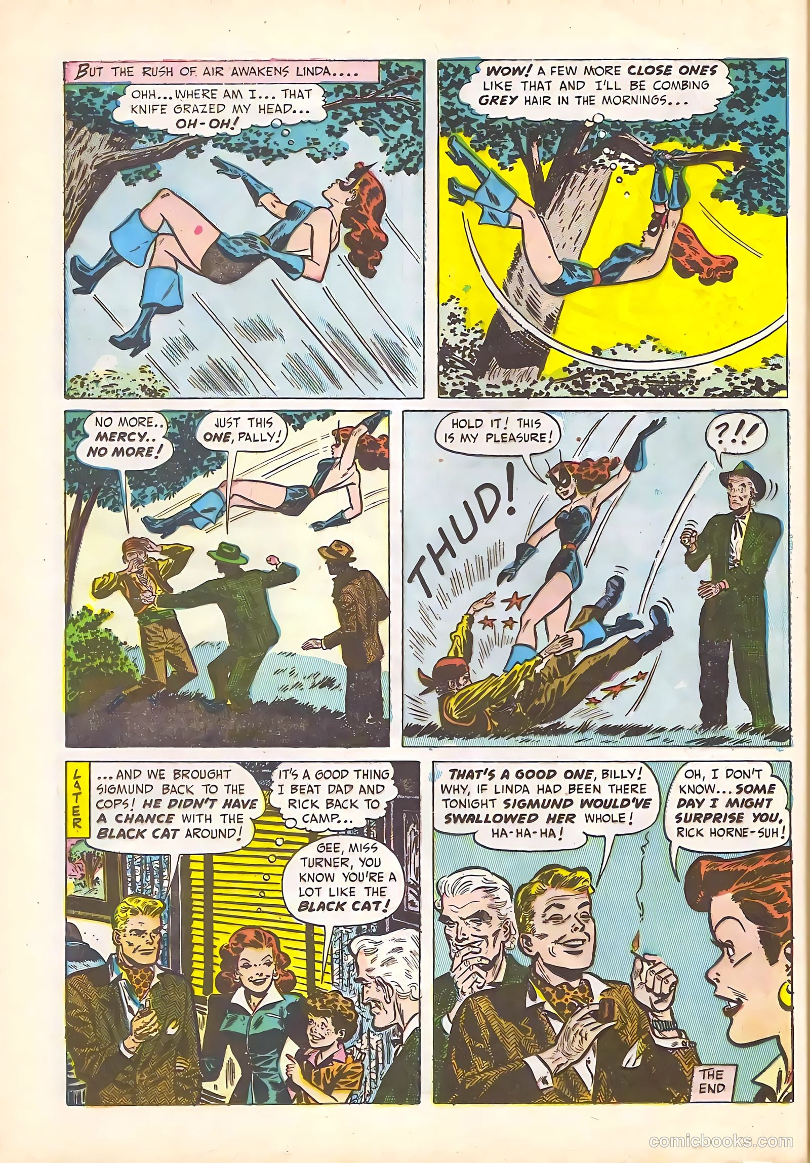 Black Cat Comics #16 — page 36 of 52