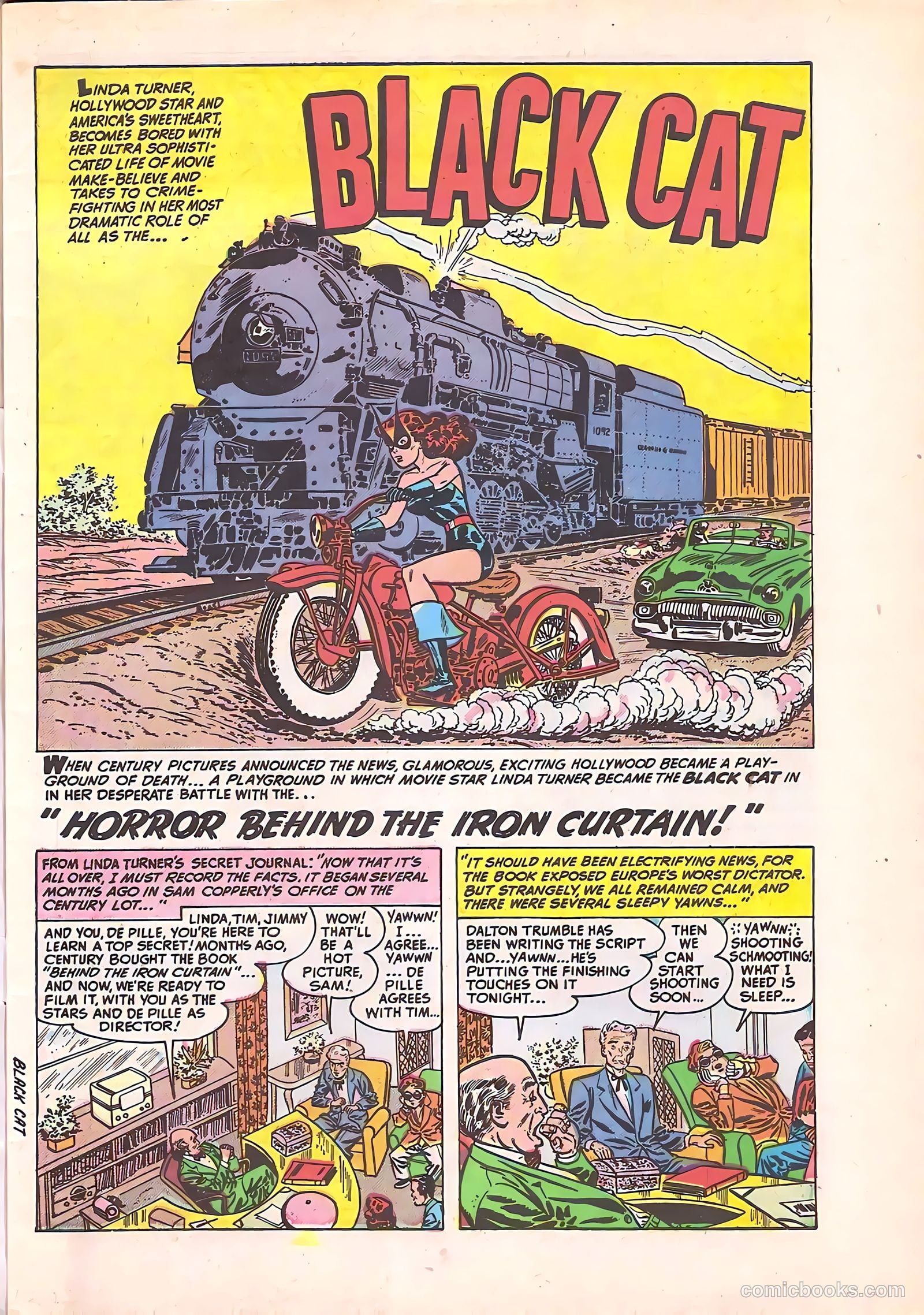 Black Cat Comics #23 — page 3 of 36