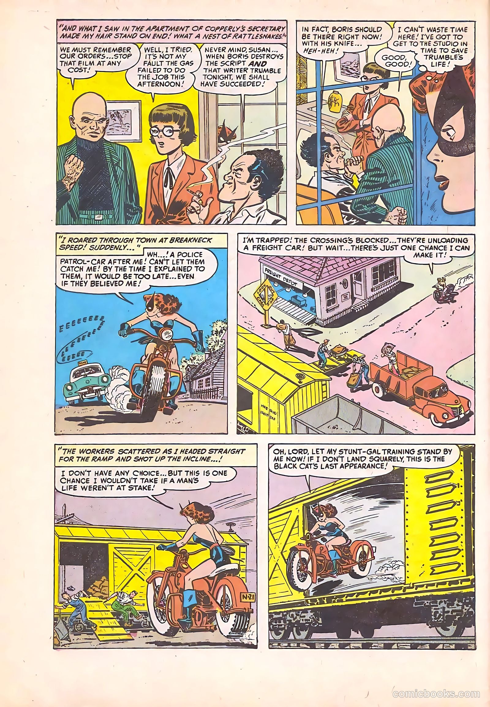 Black Cat Comics #23 — page 6 of 36