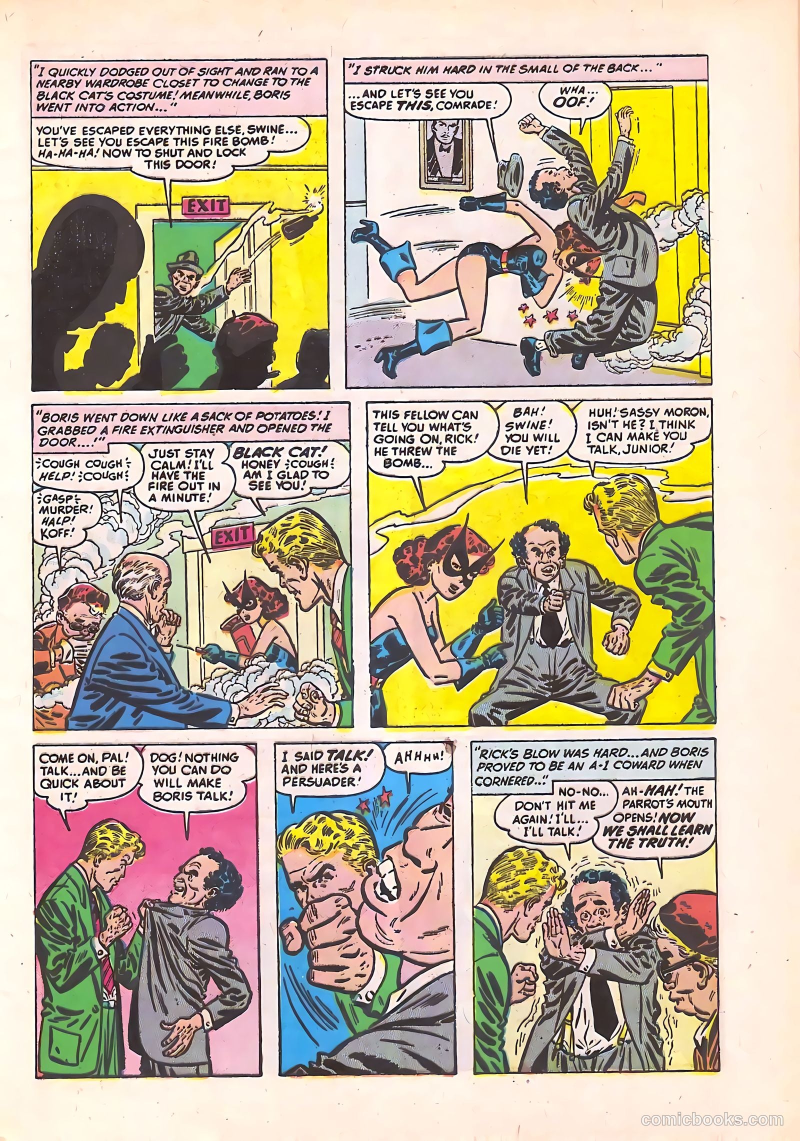 Black Cat Comics #23 — page 9 of 36