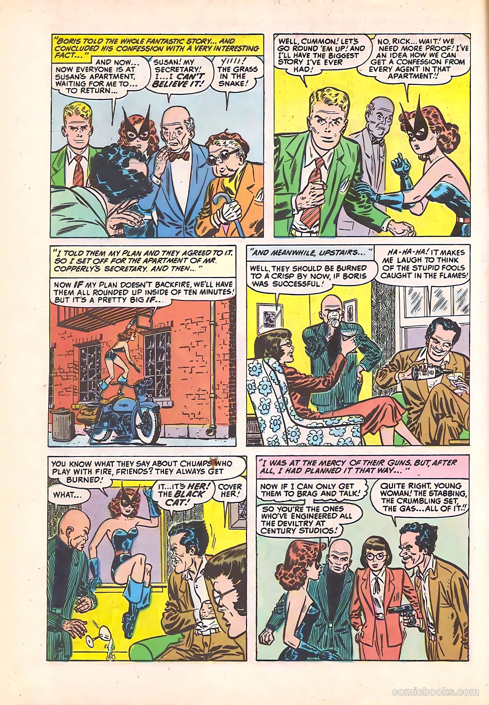Black Cat Comics #23 — page 10 of 36