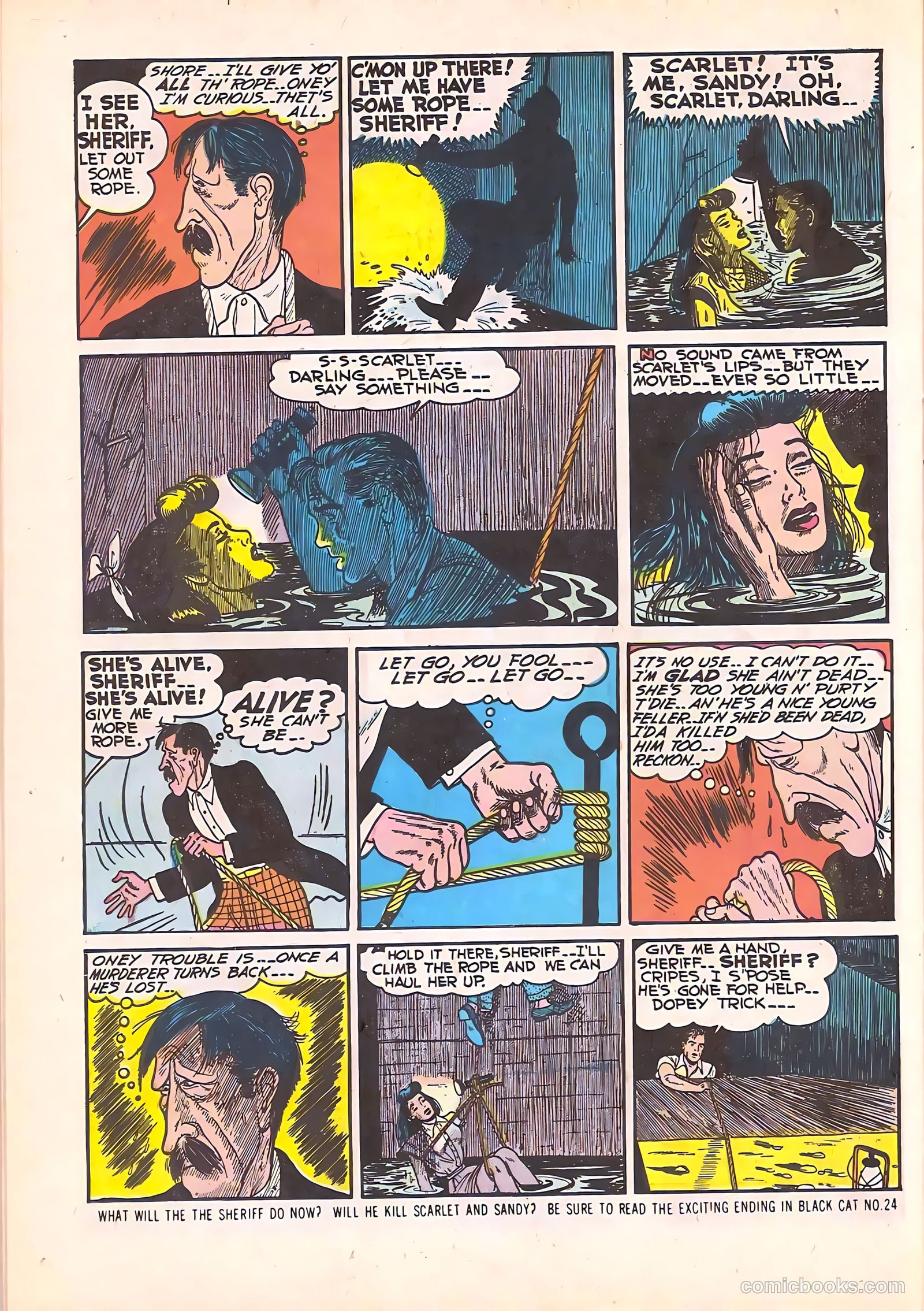 Black Cat Comics #23 — page 26 of 36