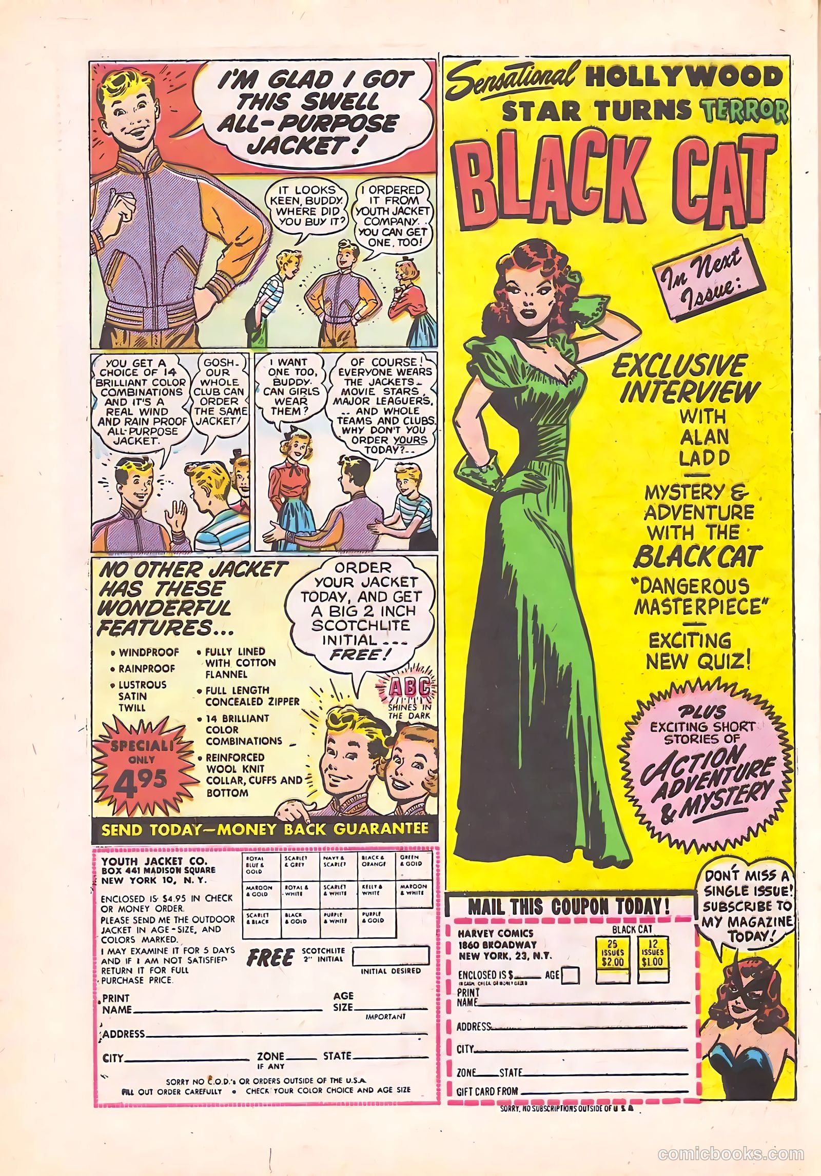 Black Cat Comics #23 — page 28 of 36