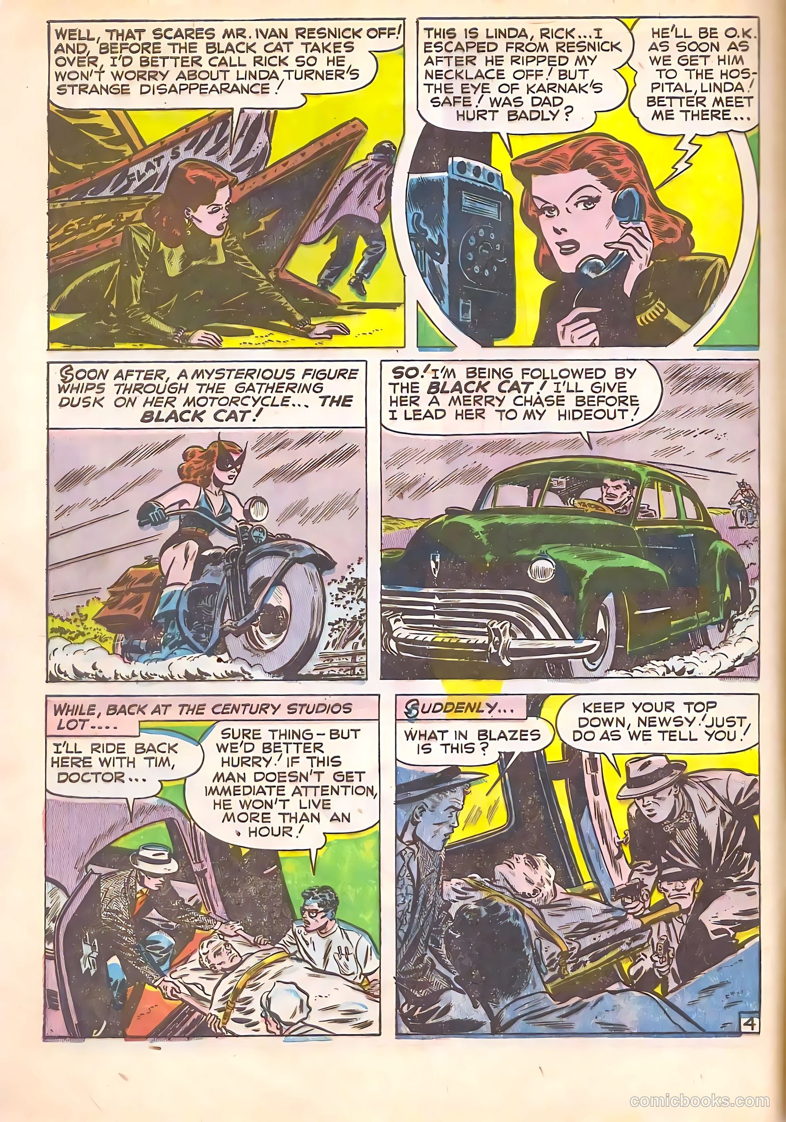 Black Cat Comics #5 — page 6 of 52