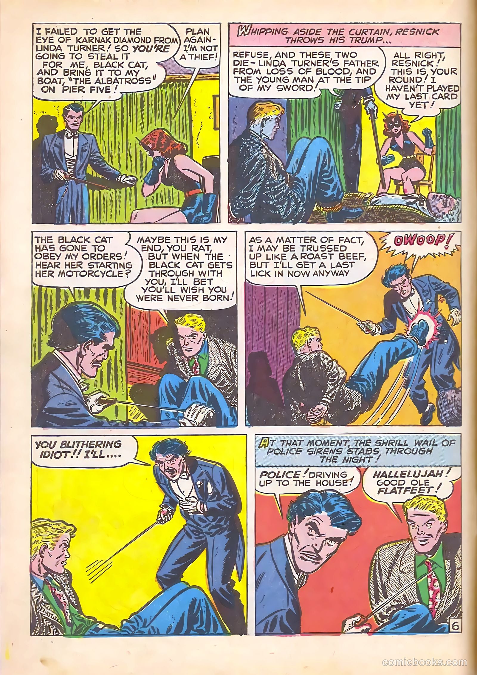 Black Cat Comics #5 — page 8 of 52