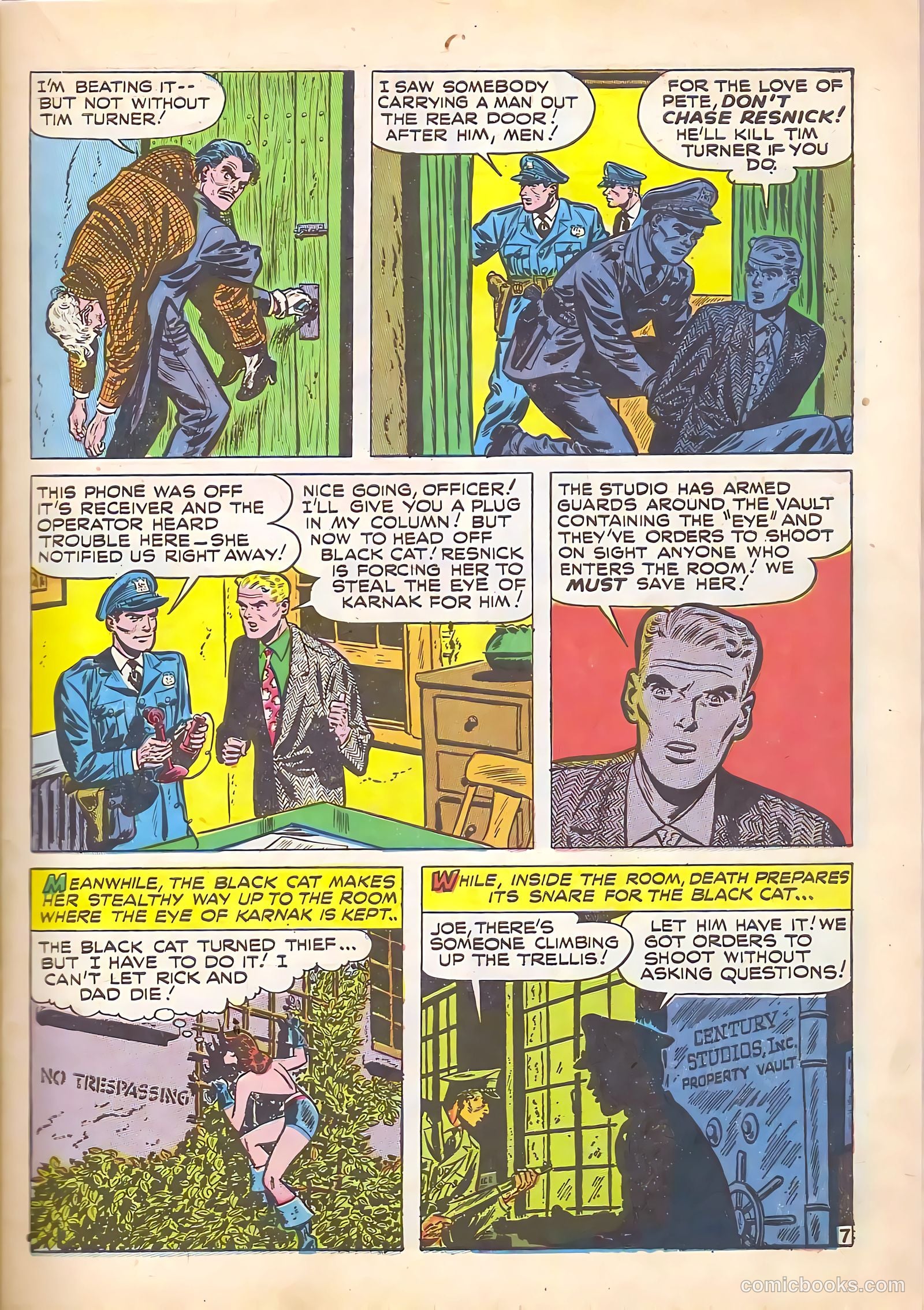 Black Cat Comics #5 — page 9 of 52