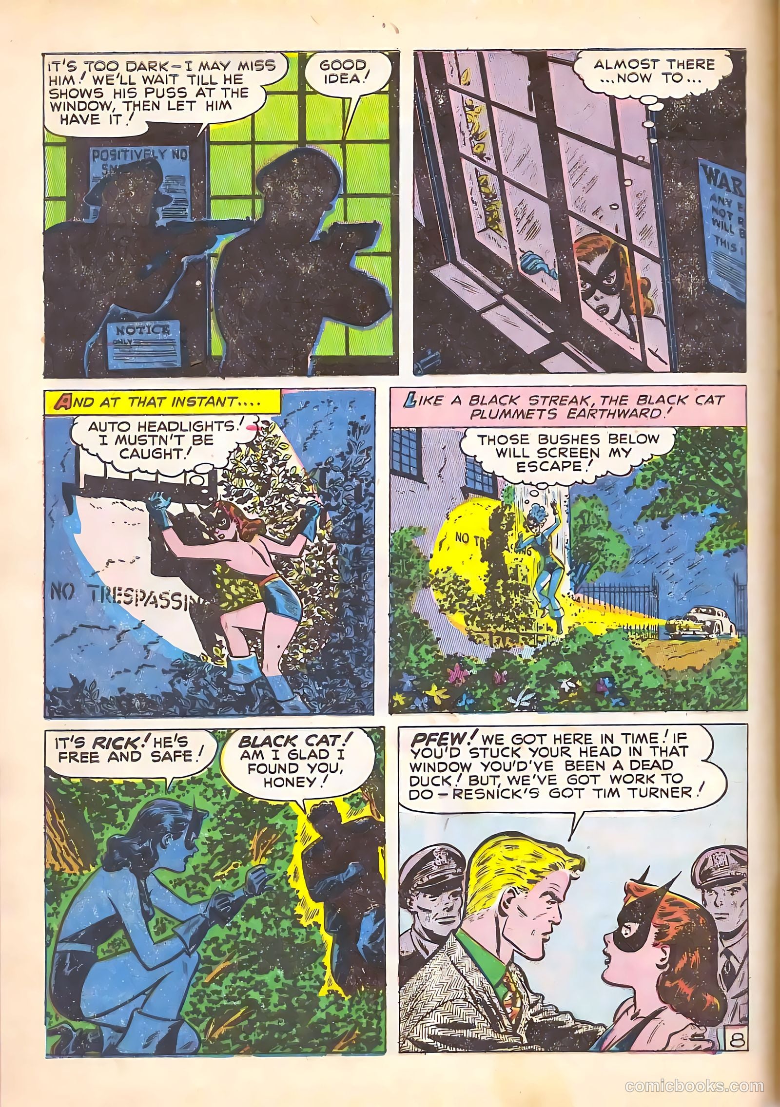 Black Cat Comics #5 — page 10 of 52