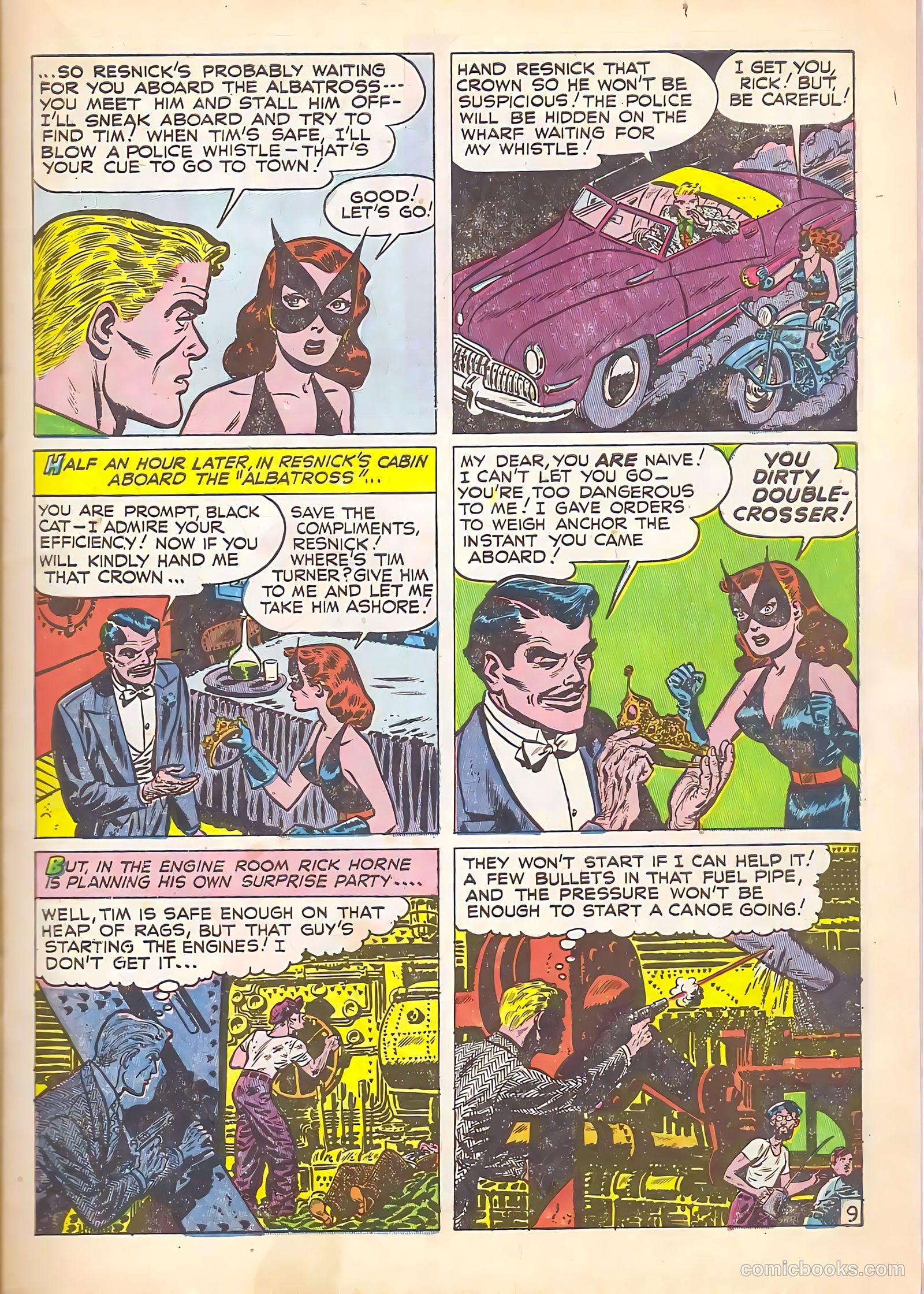 Black Cat Comics #5 — page 11 of 52