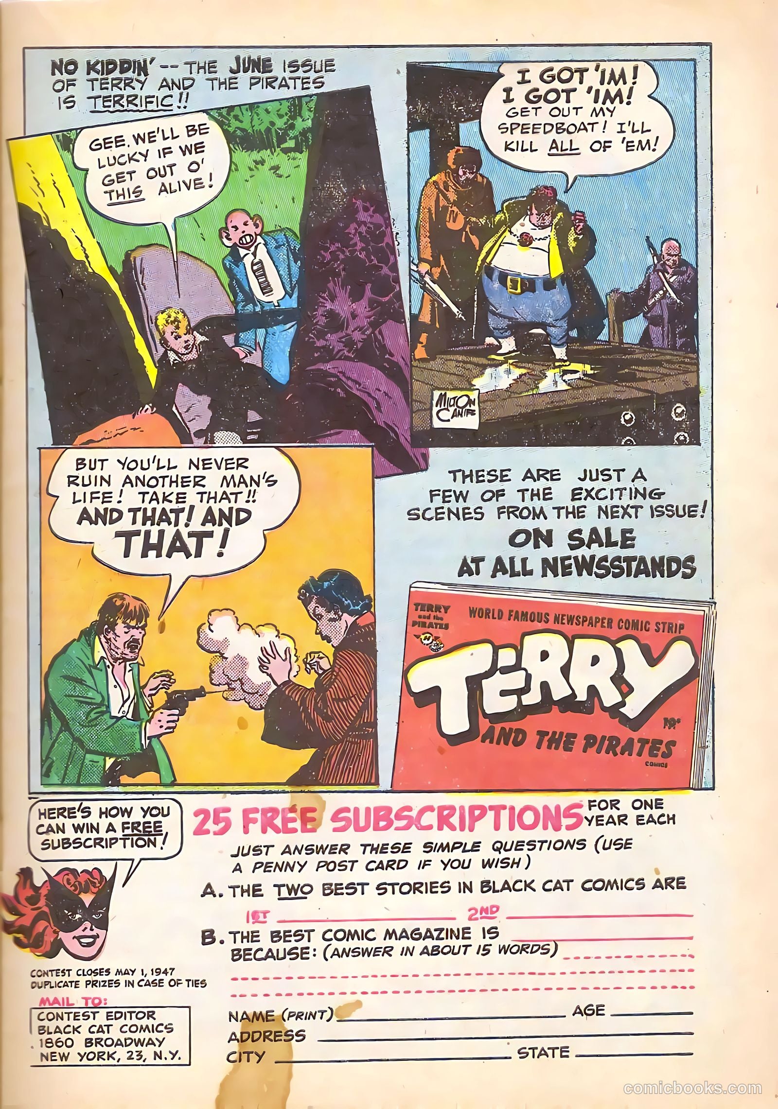 Black Cat Comics #5 — page 13 of 52