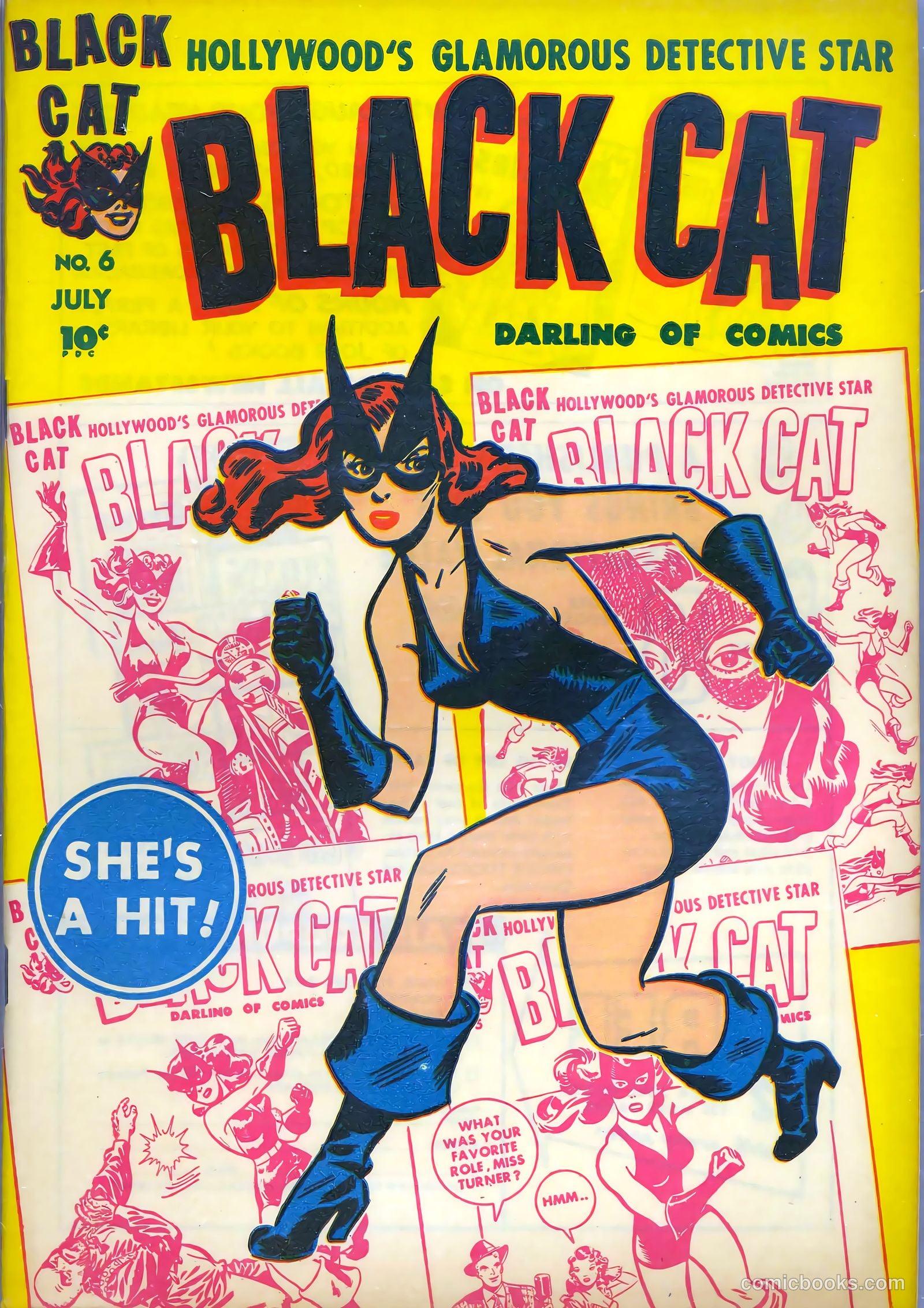 Black Cat Comics #6 — page 1 of 52