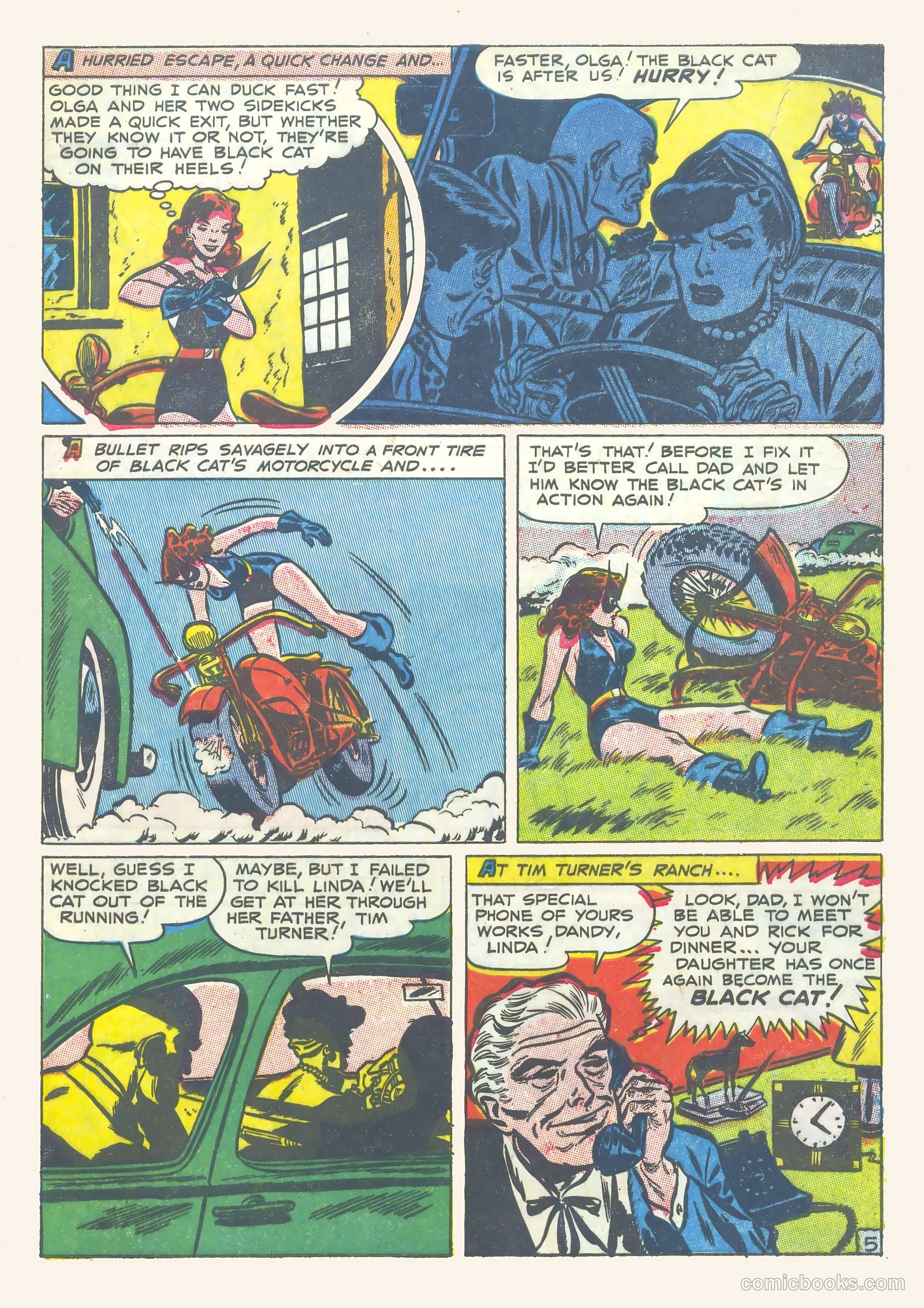 Black Cat Comics #6 — page 7 of 52