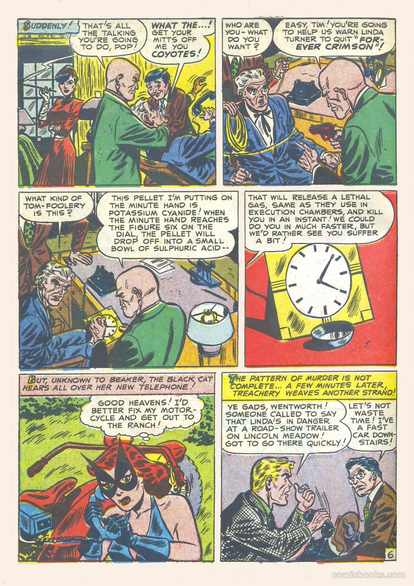 Black Cat Comics #6 — page 8 of 52