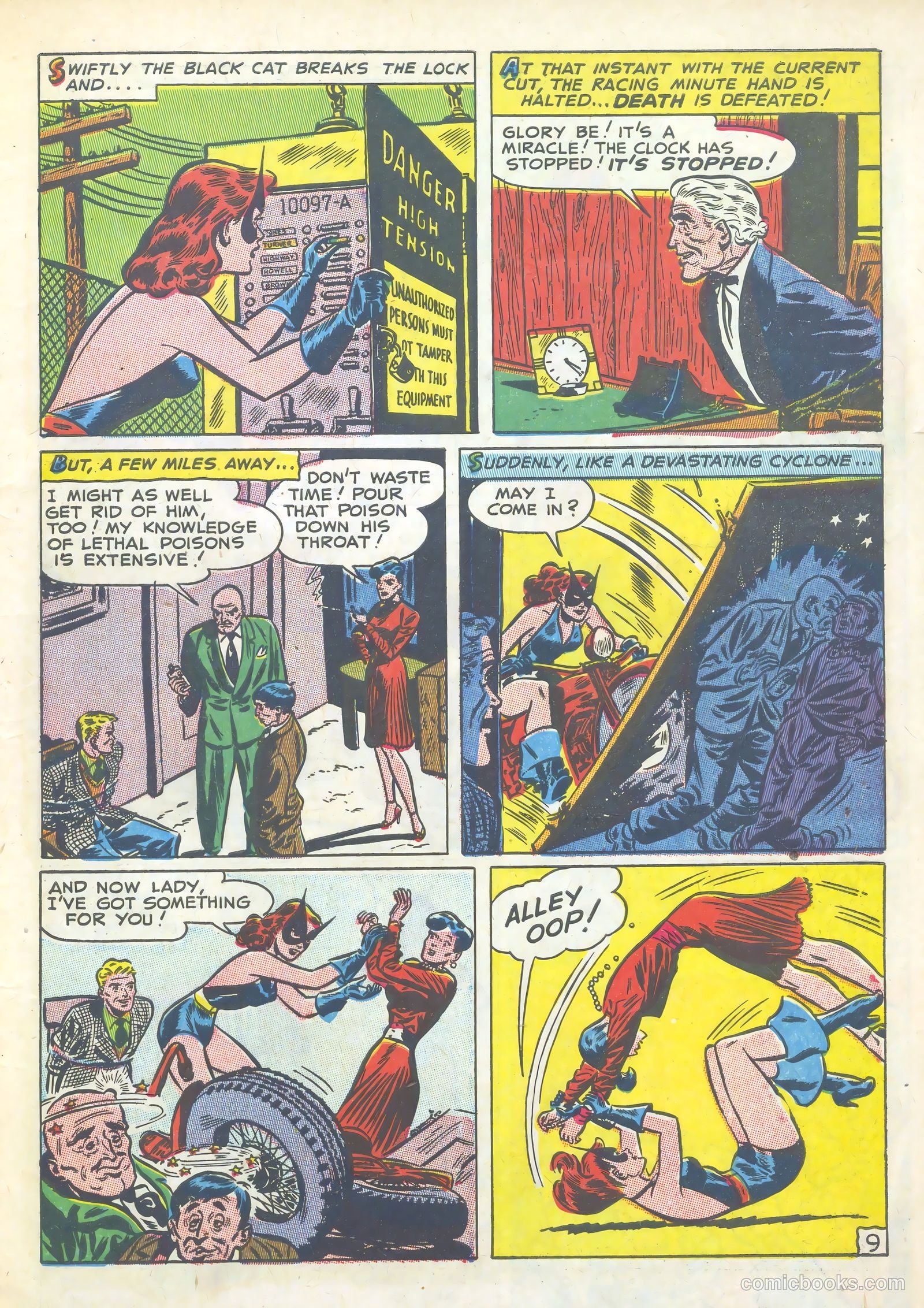Black Cat Comics #6 — page 11 of 52