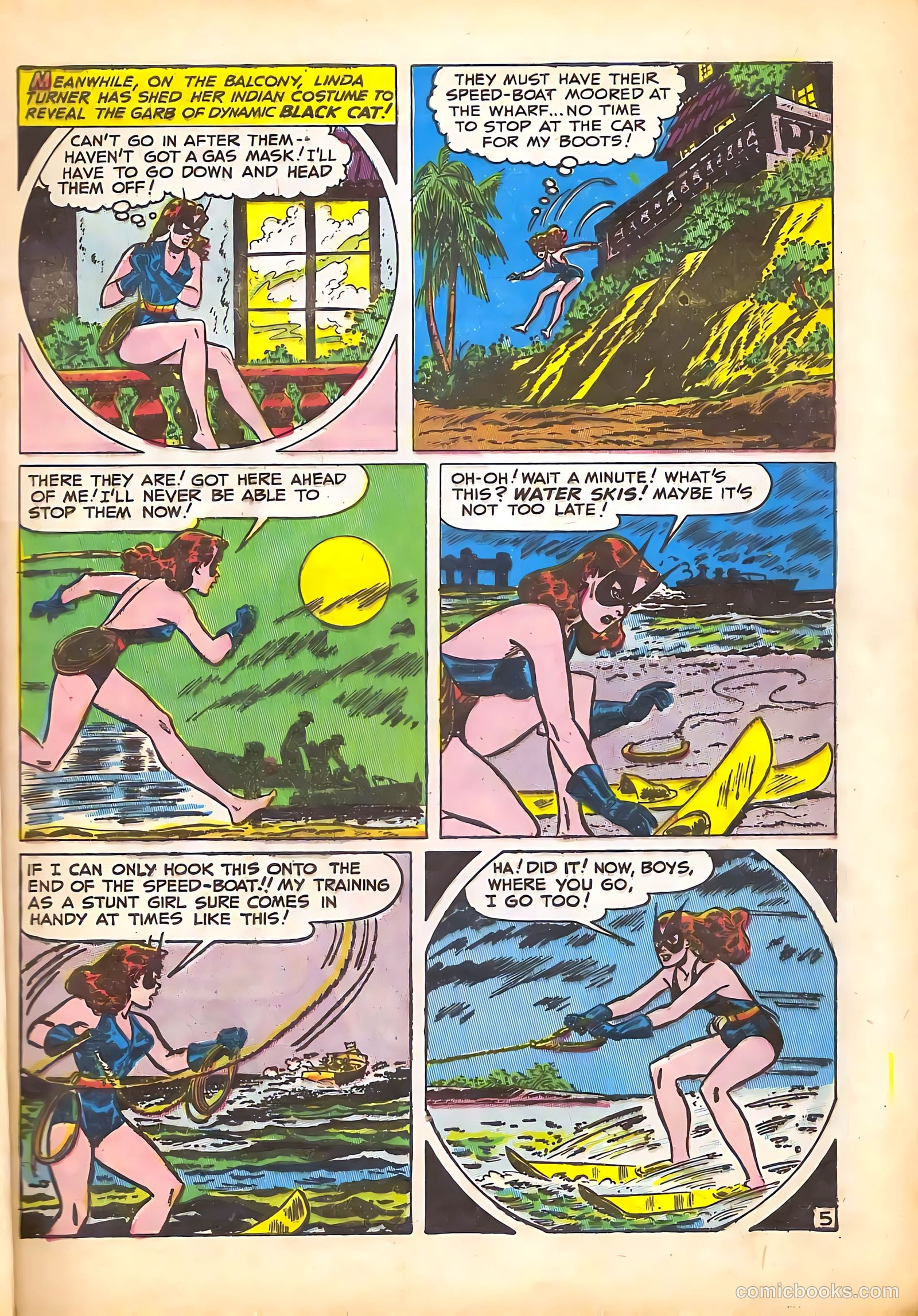 Black Cat Comics #7 — page 7 of 52
