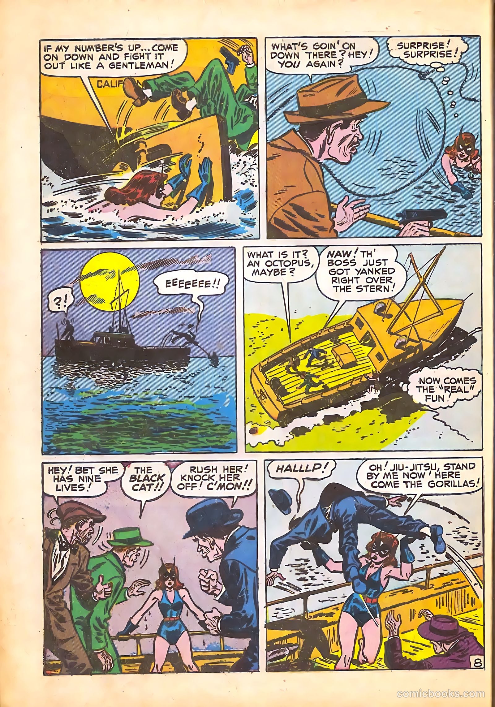 Black Cat Comics #7 — page 10 of 52
