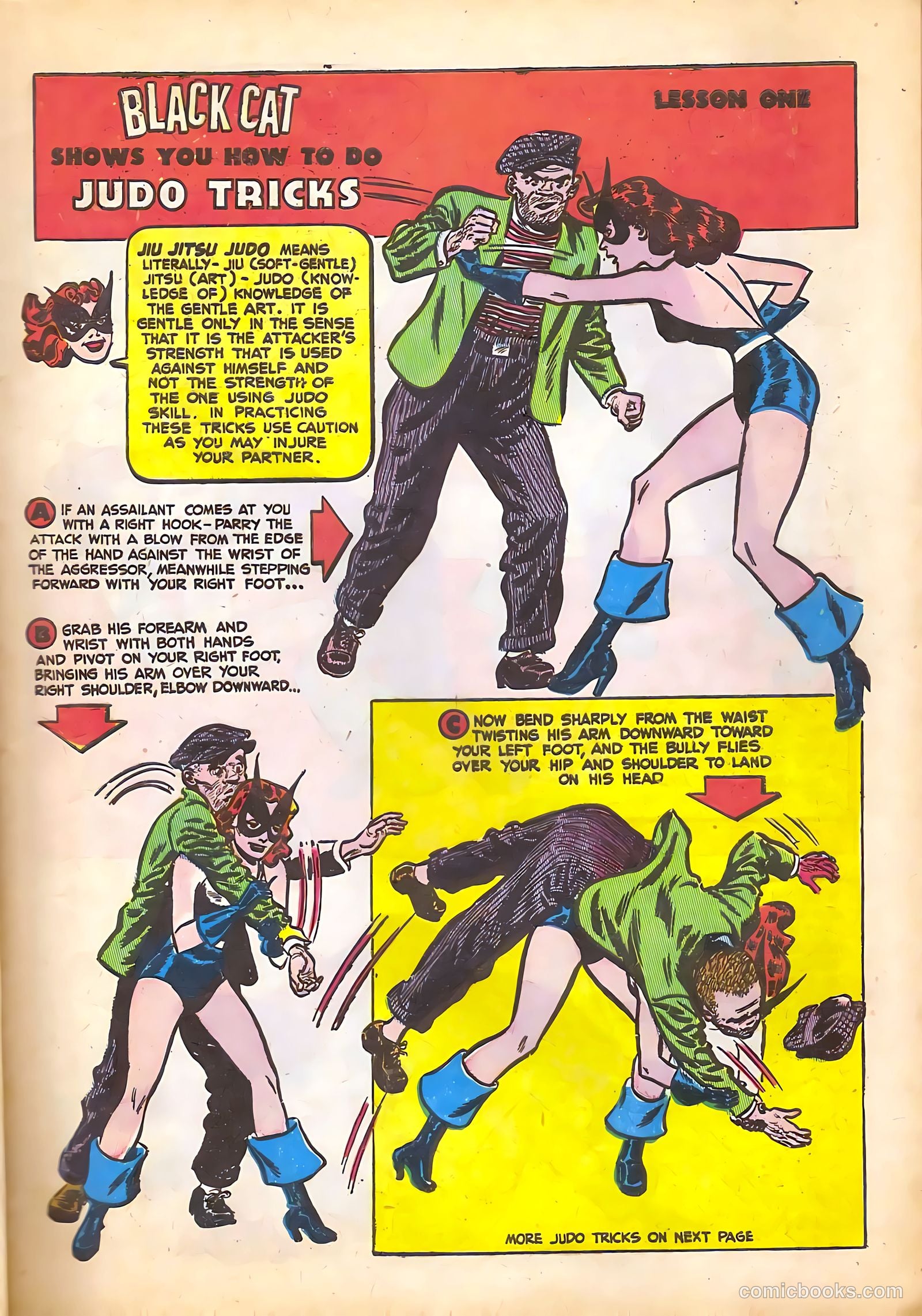 Black Cat Comics #7 — page 13 of 52