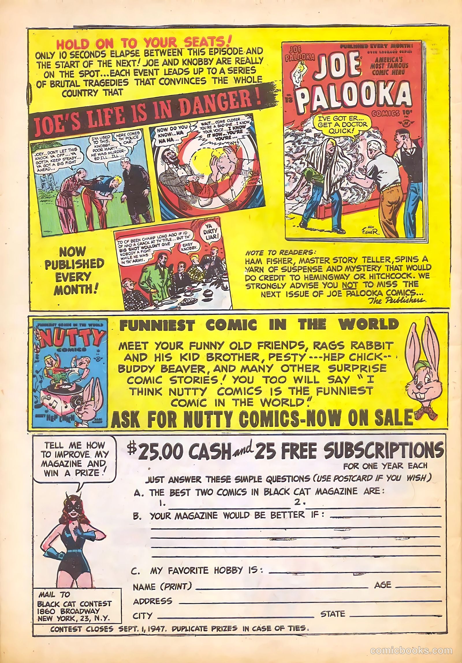 Black Cat Comics #7 — page 48 of 52