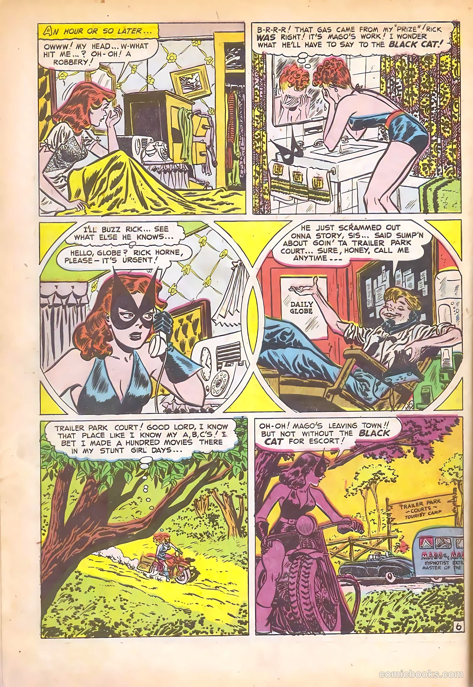 Black Cat Comics #8 — page 8 of 52