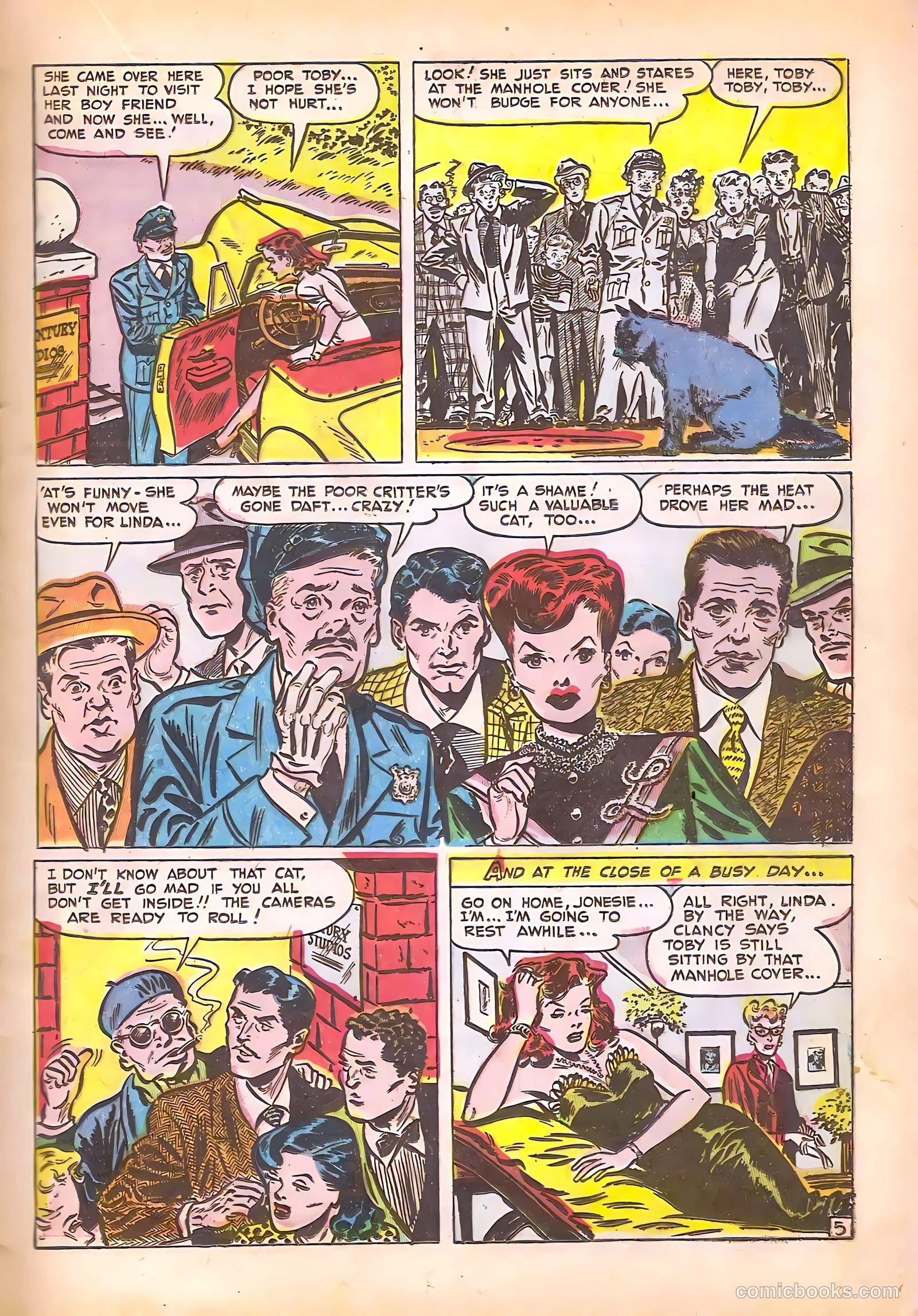 Black Cat Comics #8 — page 17 of 52