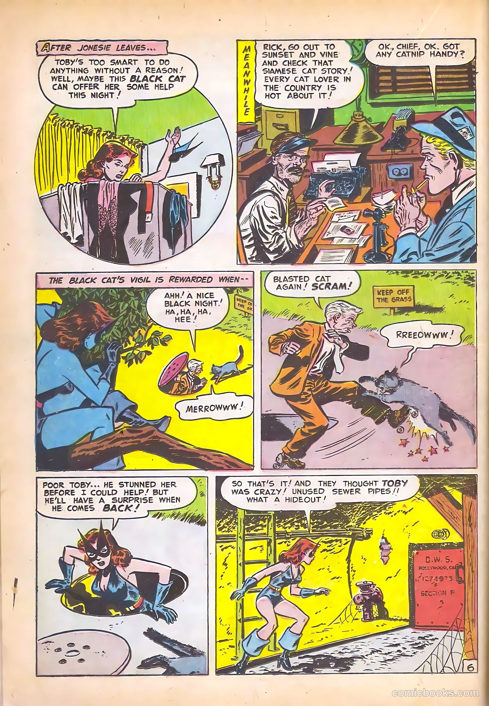 Black Cat Comics #8 — page 18 of 52