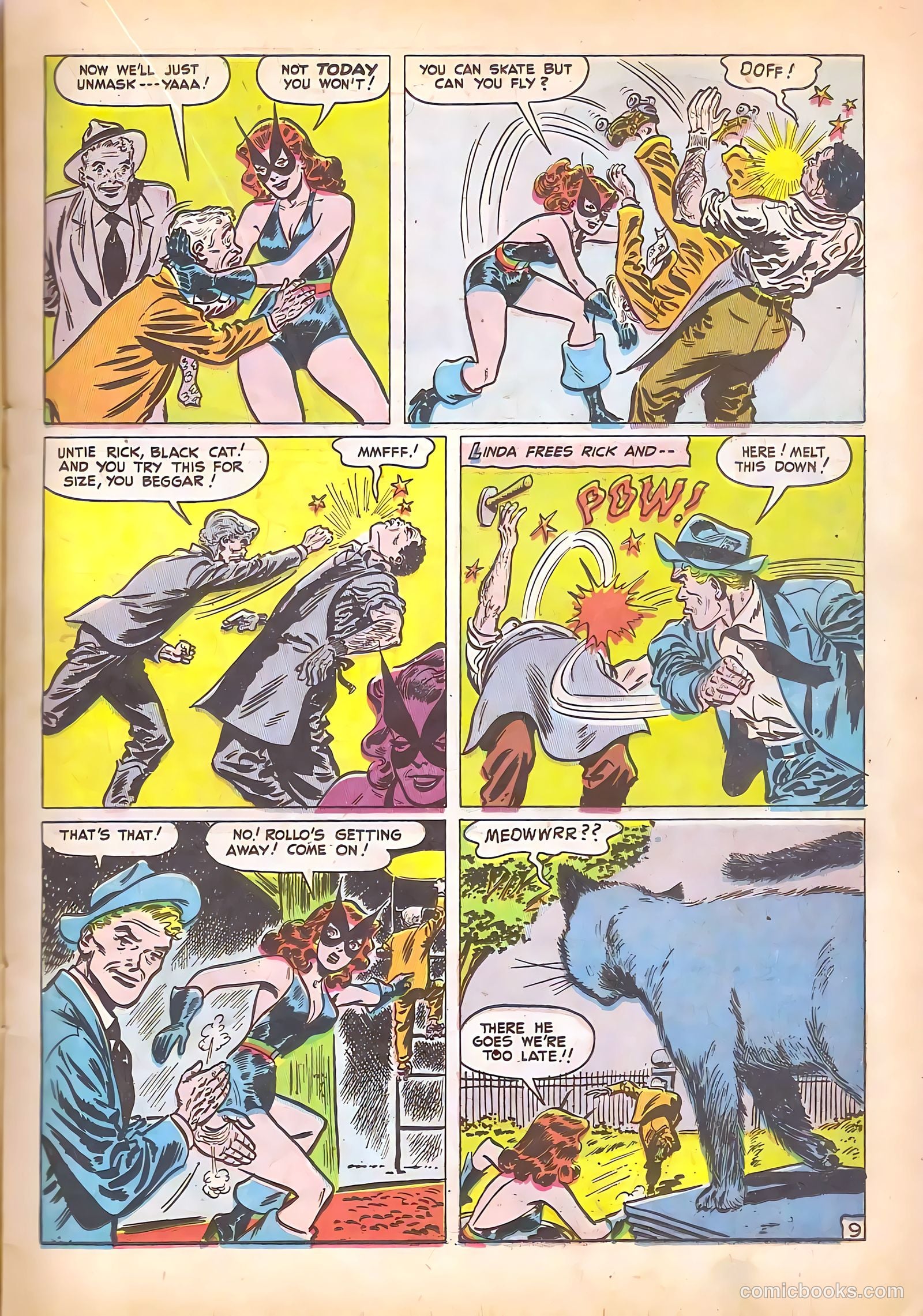 Black Cat Comics #8 — page 21 of 52