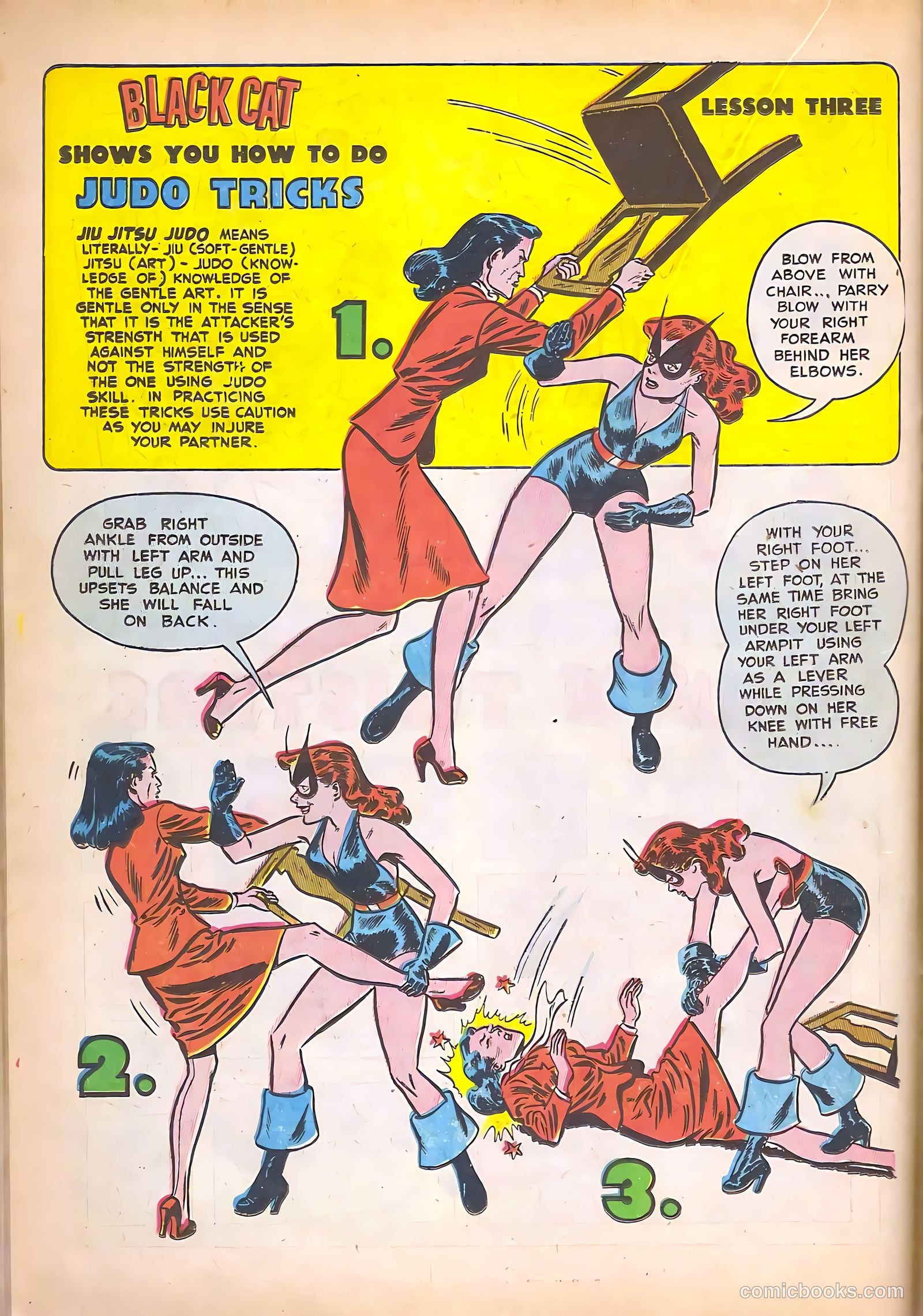 Black Cat Comics #8 — page 24 of 52