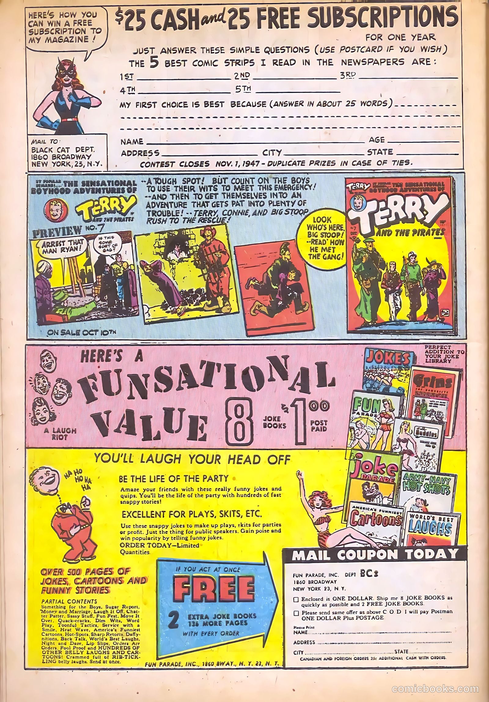 Black Cat Comics #8 — page 48 of 52