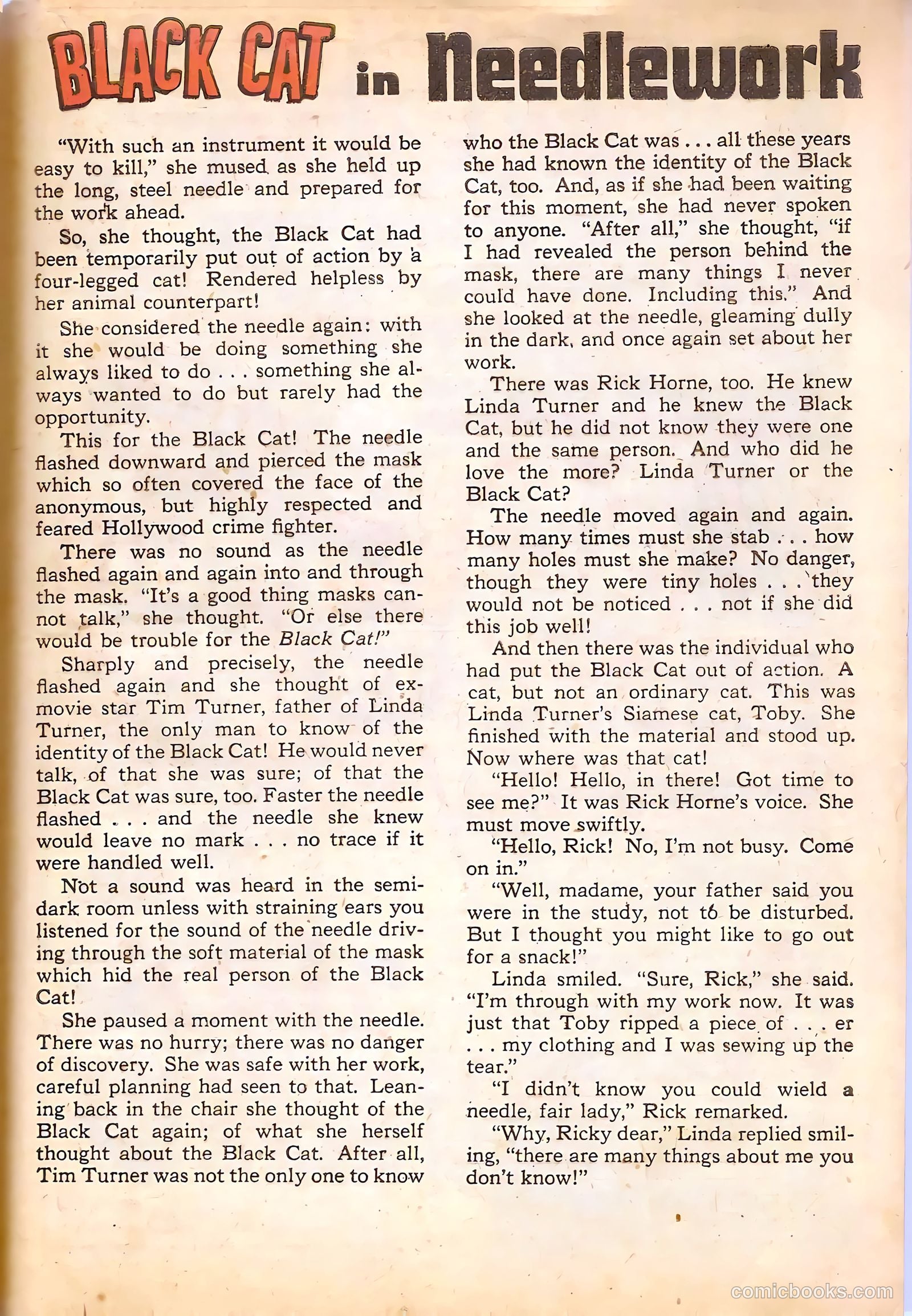 Black Cat Comics #8 — page 49 of 52