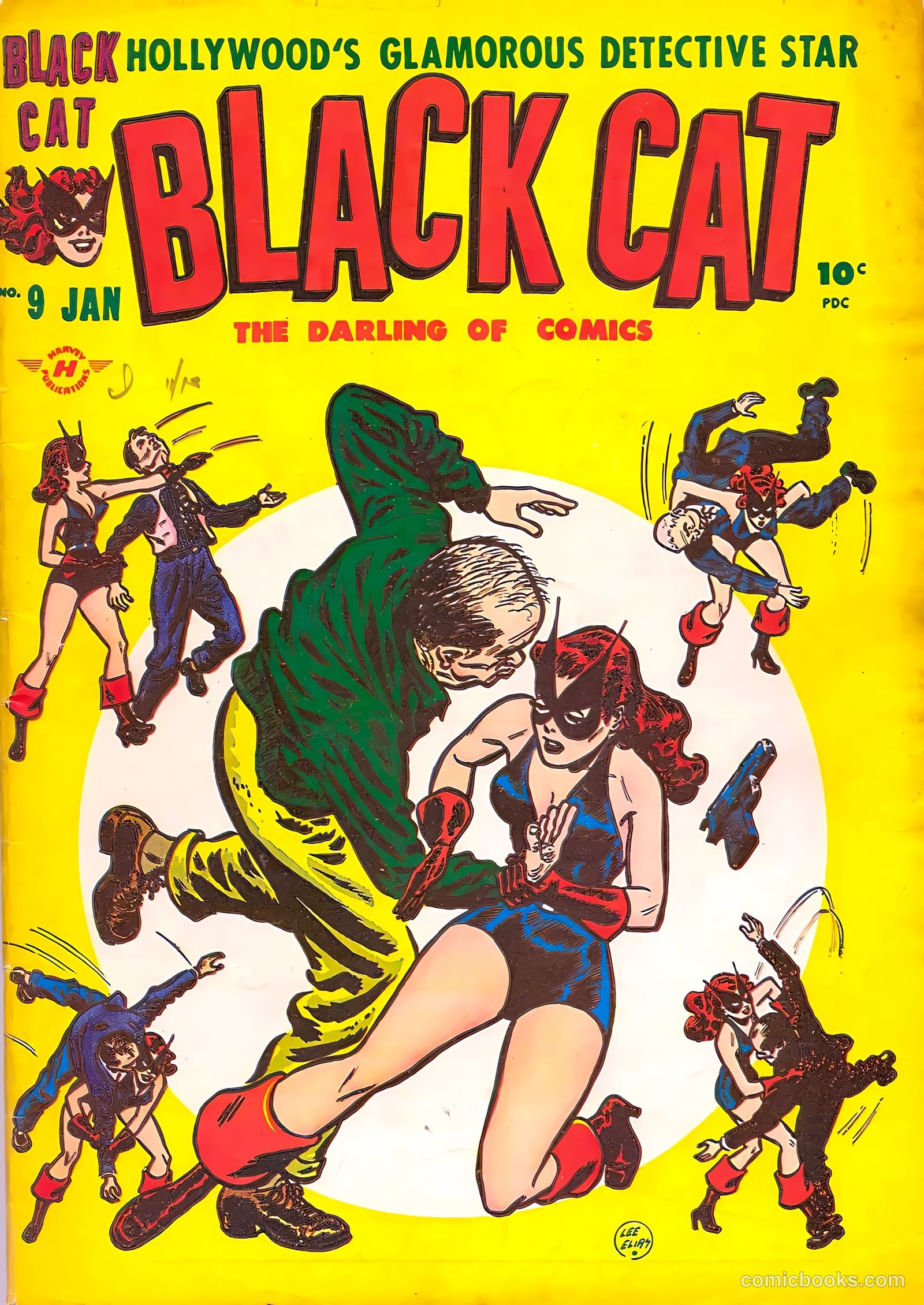 Black Cat Comics #9 — page 1 of 52