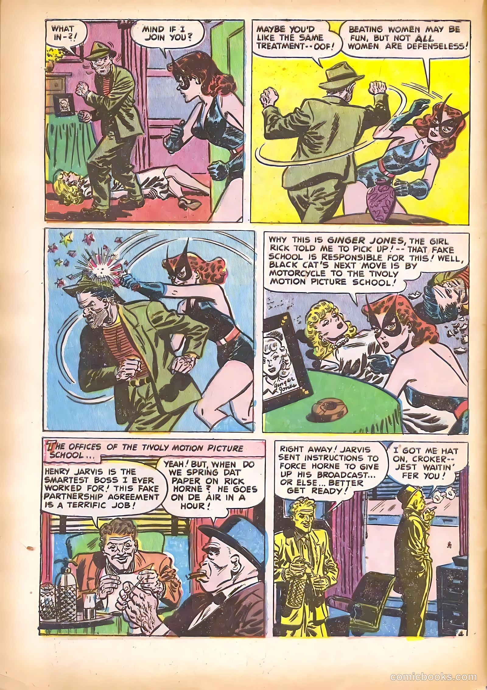 Black Cat Comics #9 — page 6 of 52