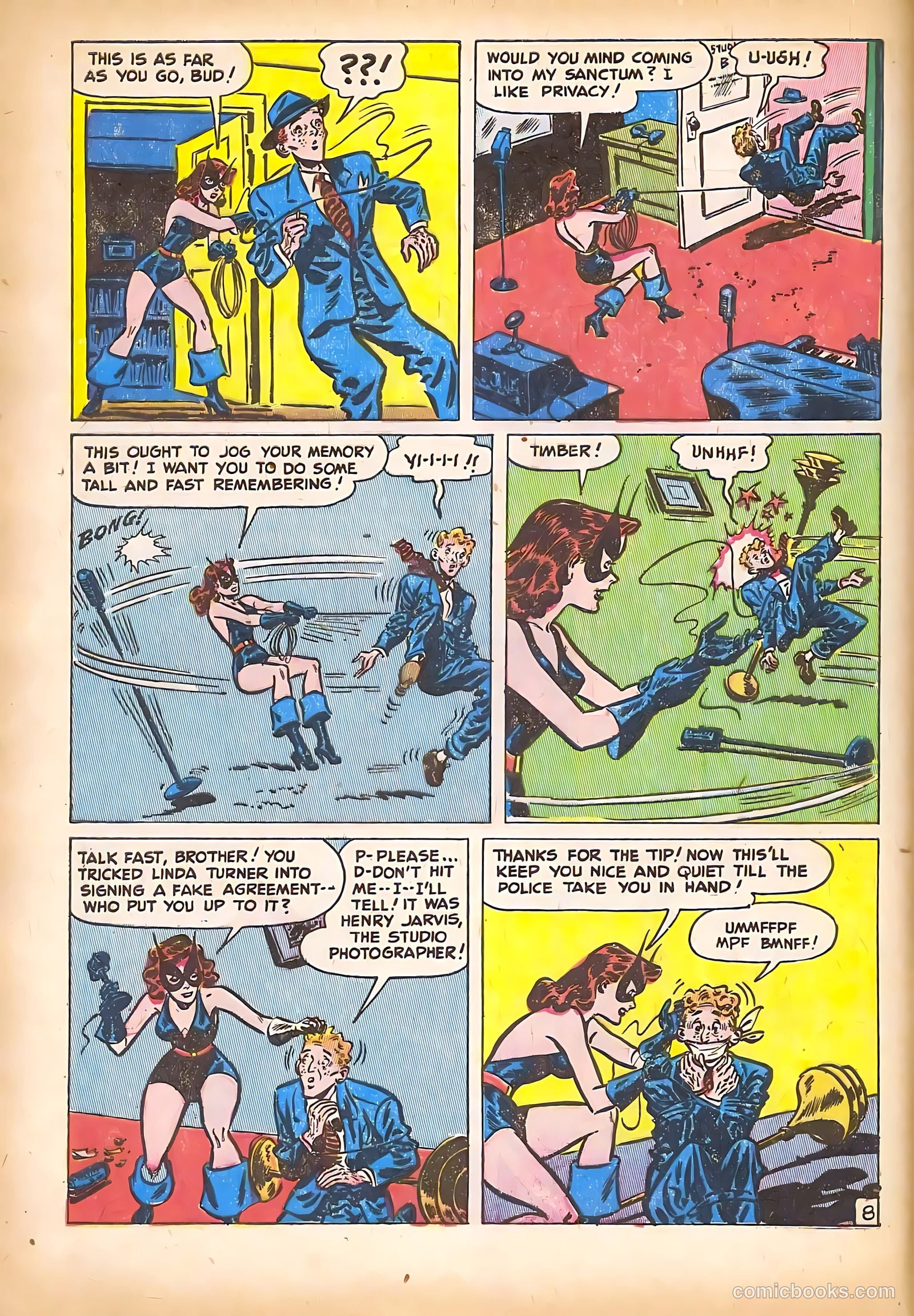 Black Cat Comics #9 — page 10 of 52