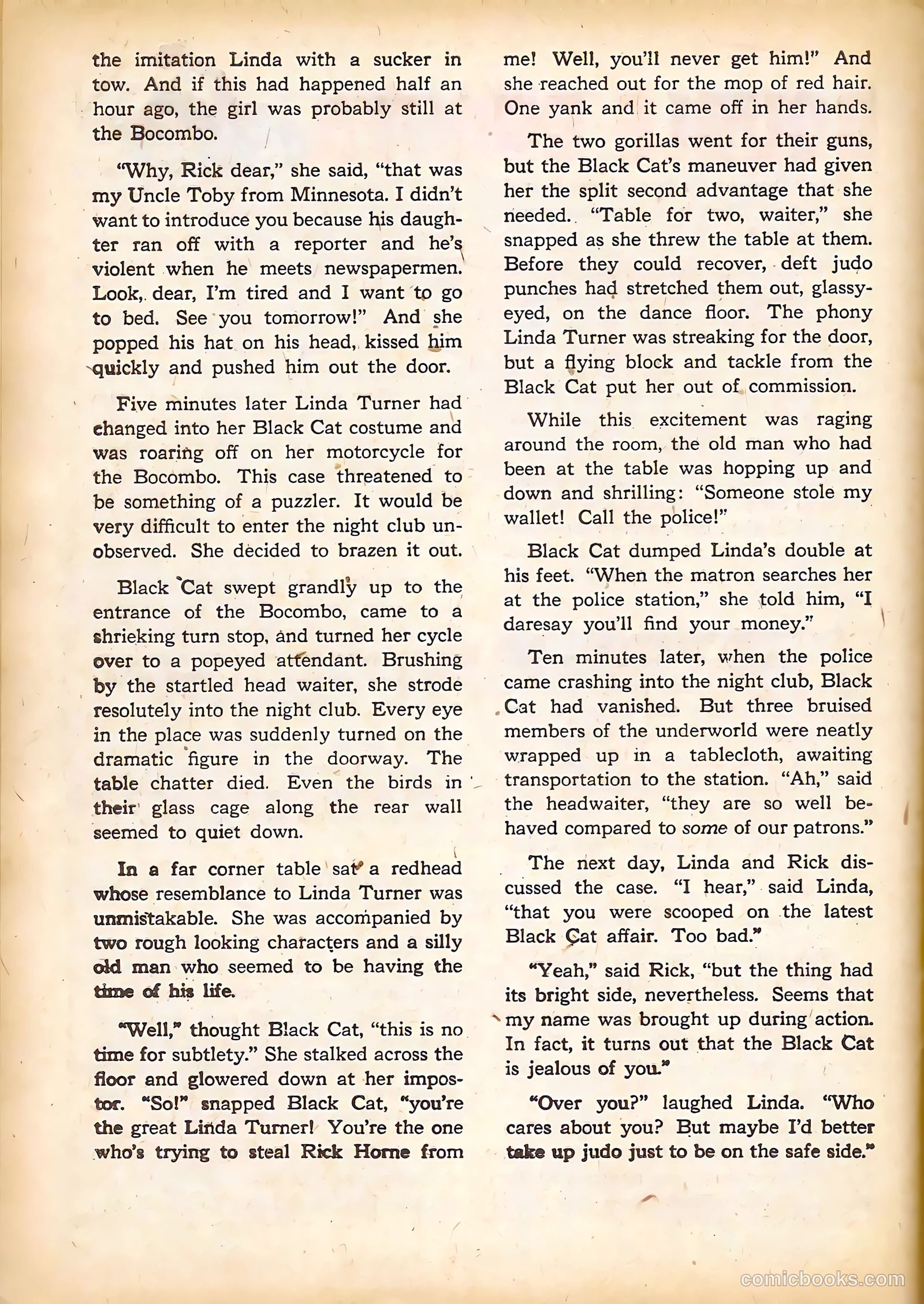 Black Cat Comics #9 — page 40 of 52