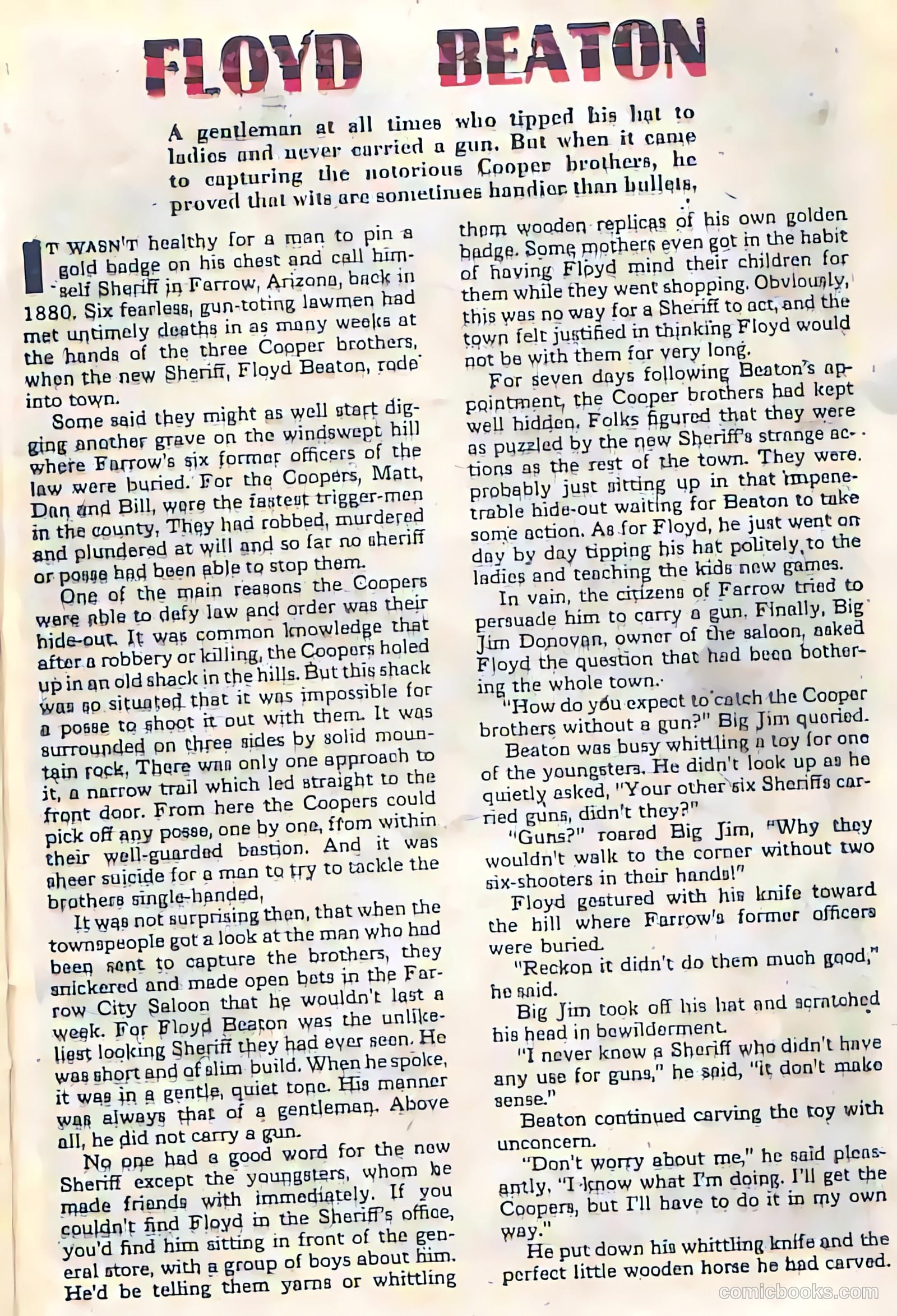 Black Diamond Western #12 — page 25 of 36