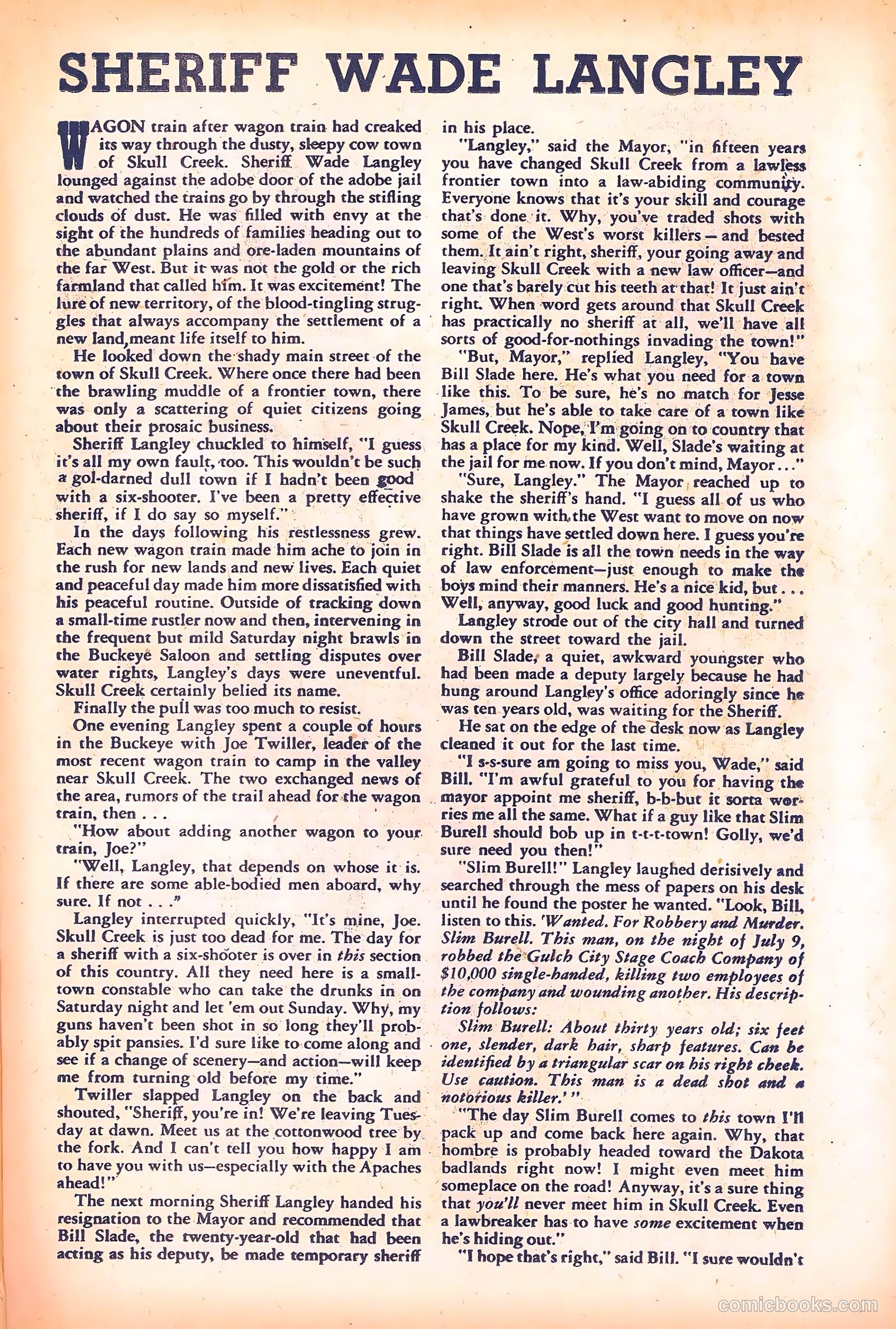 Black Diamond Western #13 — page 35 of 52