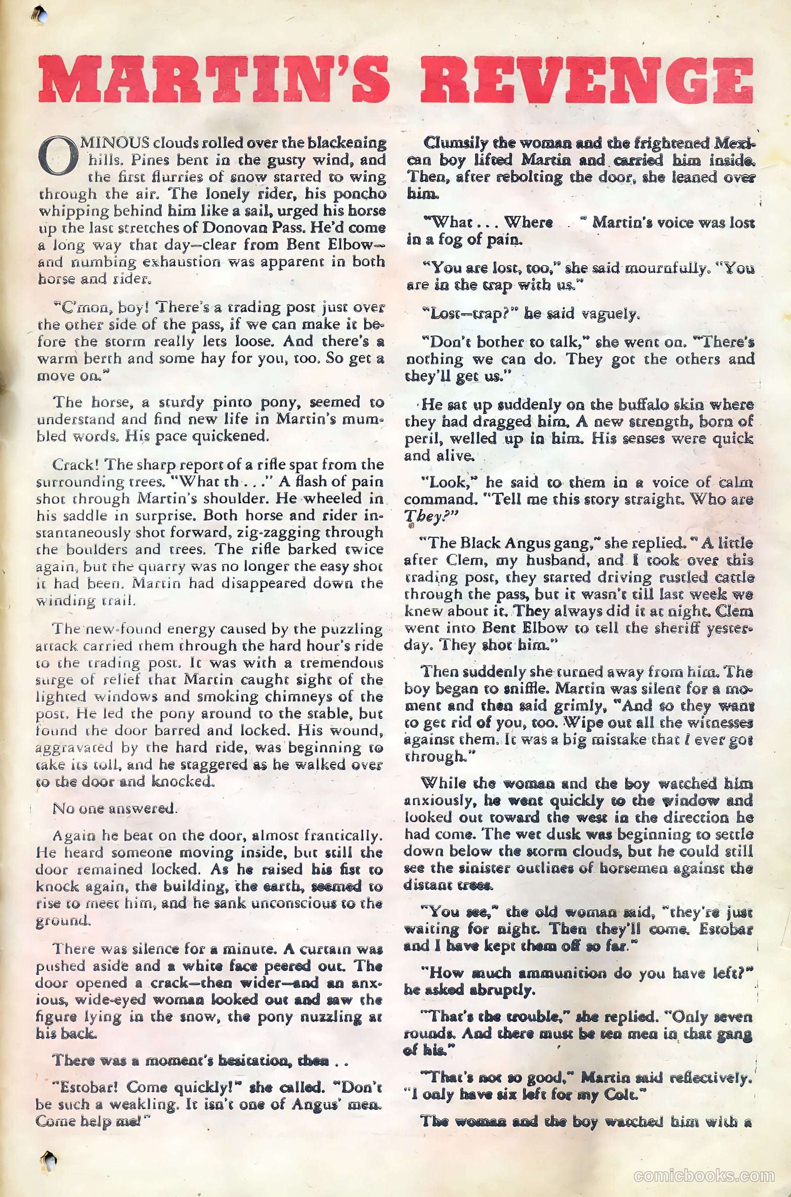 Black Diamond Western #19 — page 40 of 51