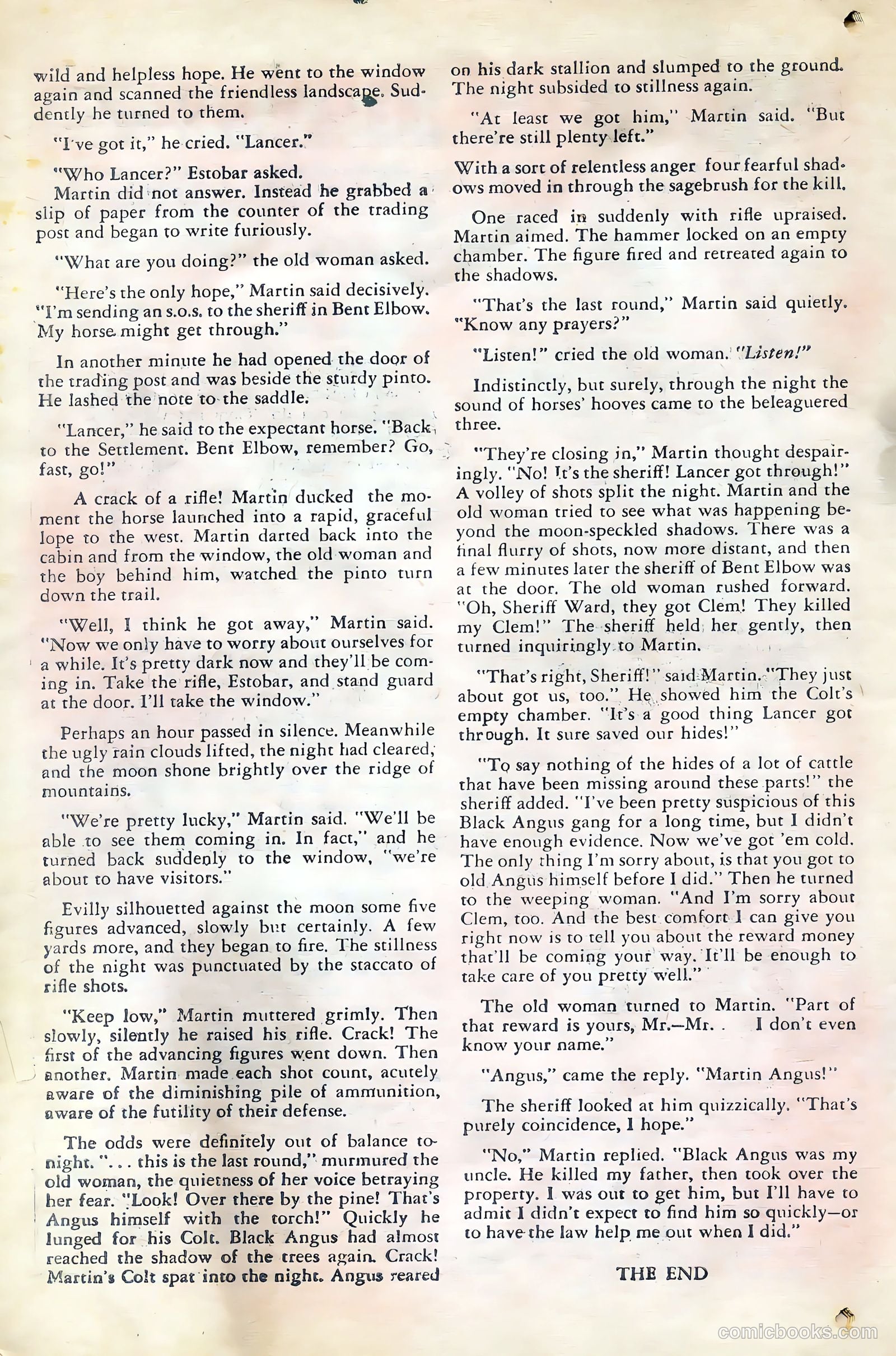 Black Diamond Western #19 — page 41 of 51