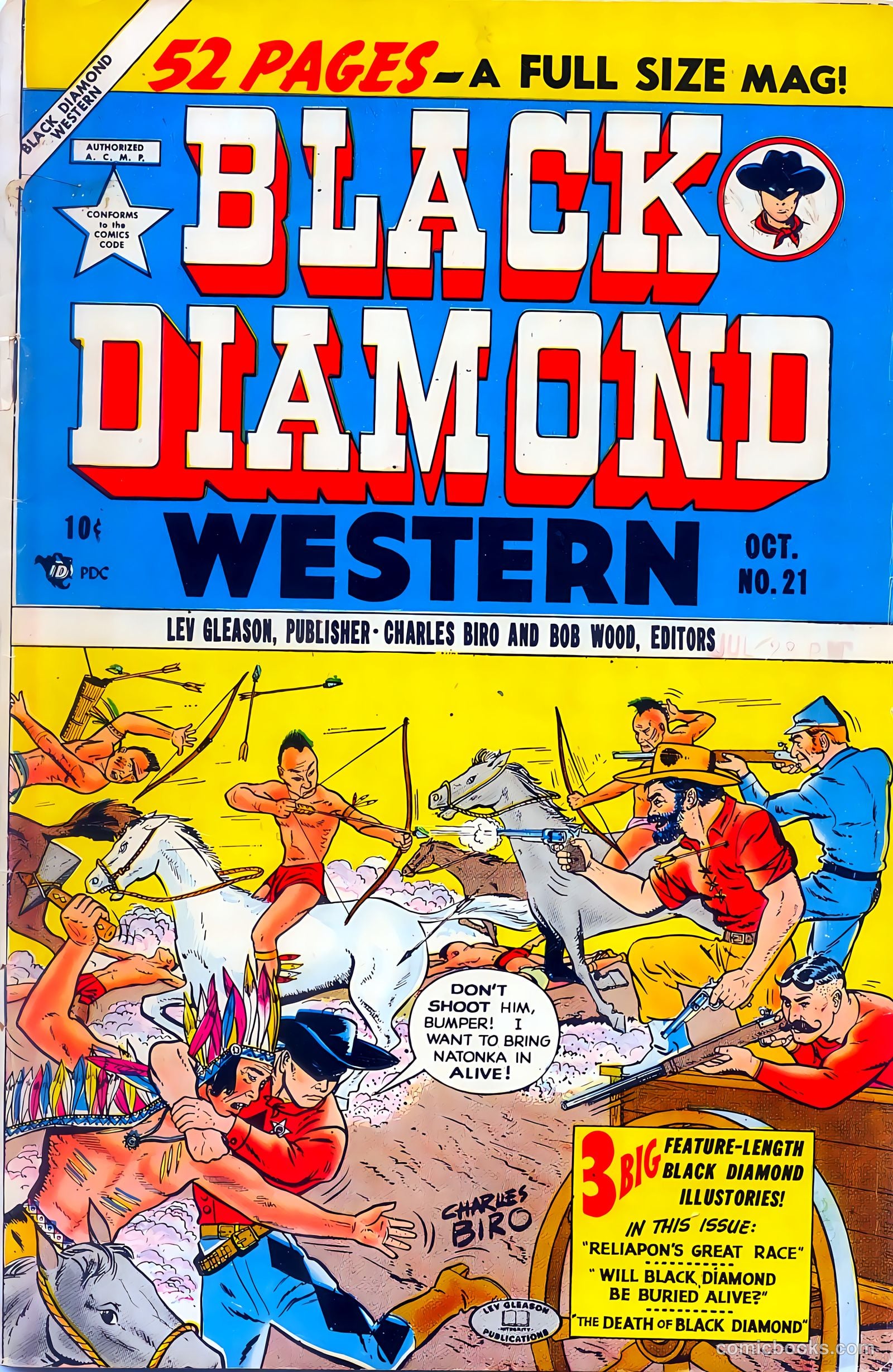 Black Diamond Western #21 — page 1 of 52