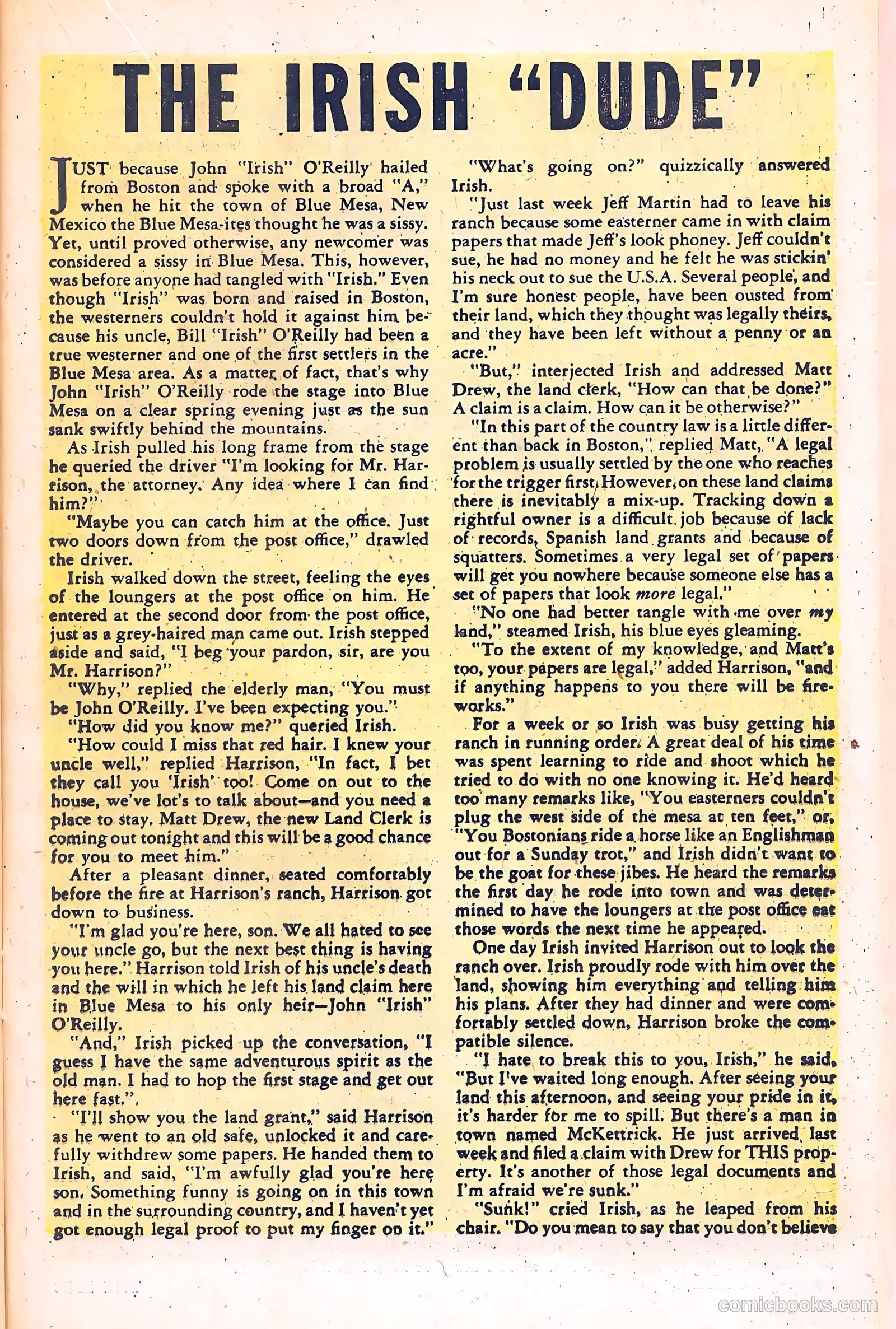 Black Diamond Western #21 — page 33 of 52