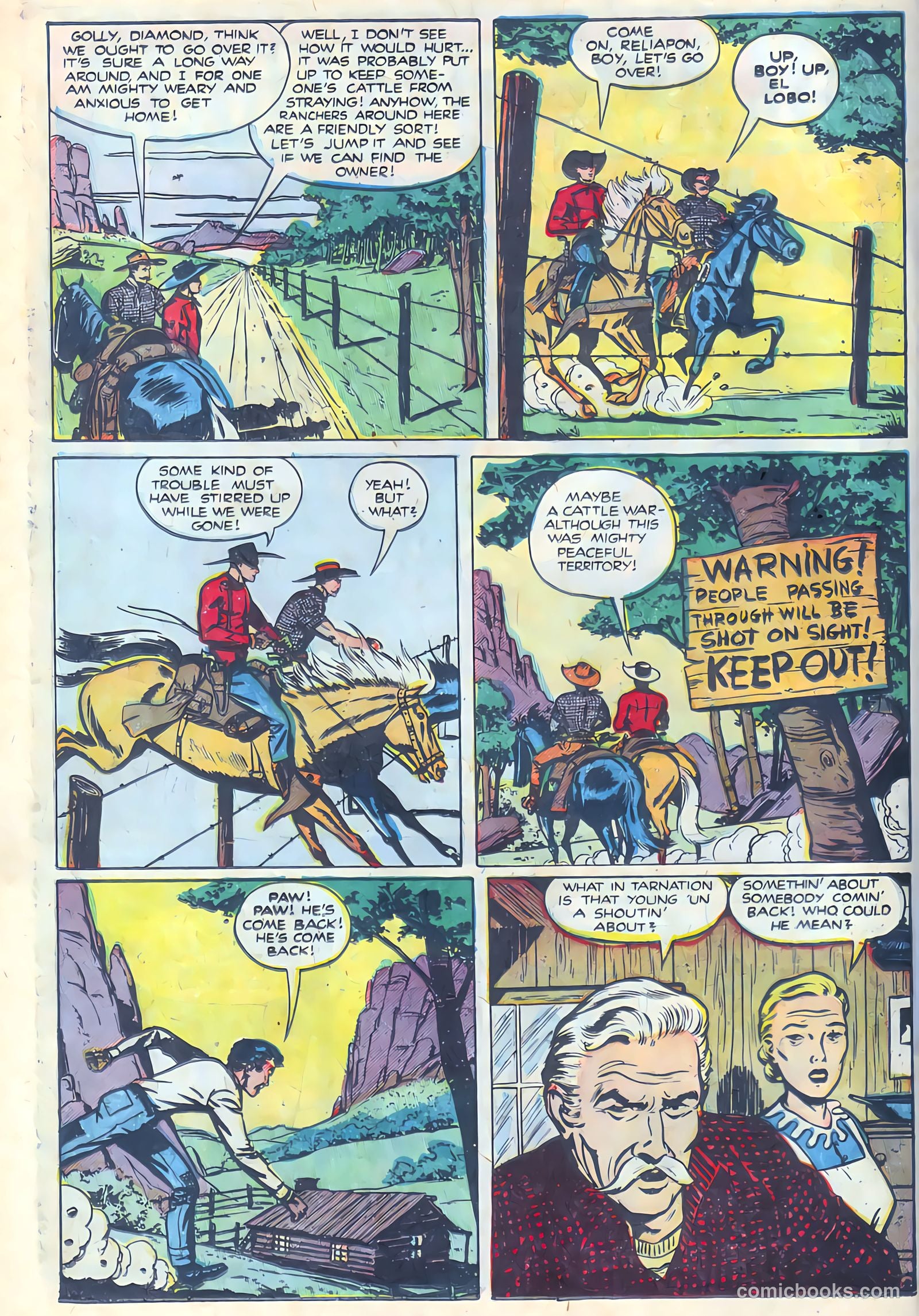 Black Diamond Western #25 — page 34 of 53