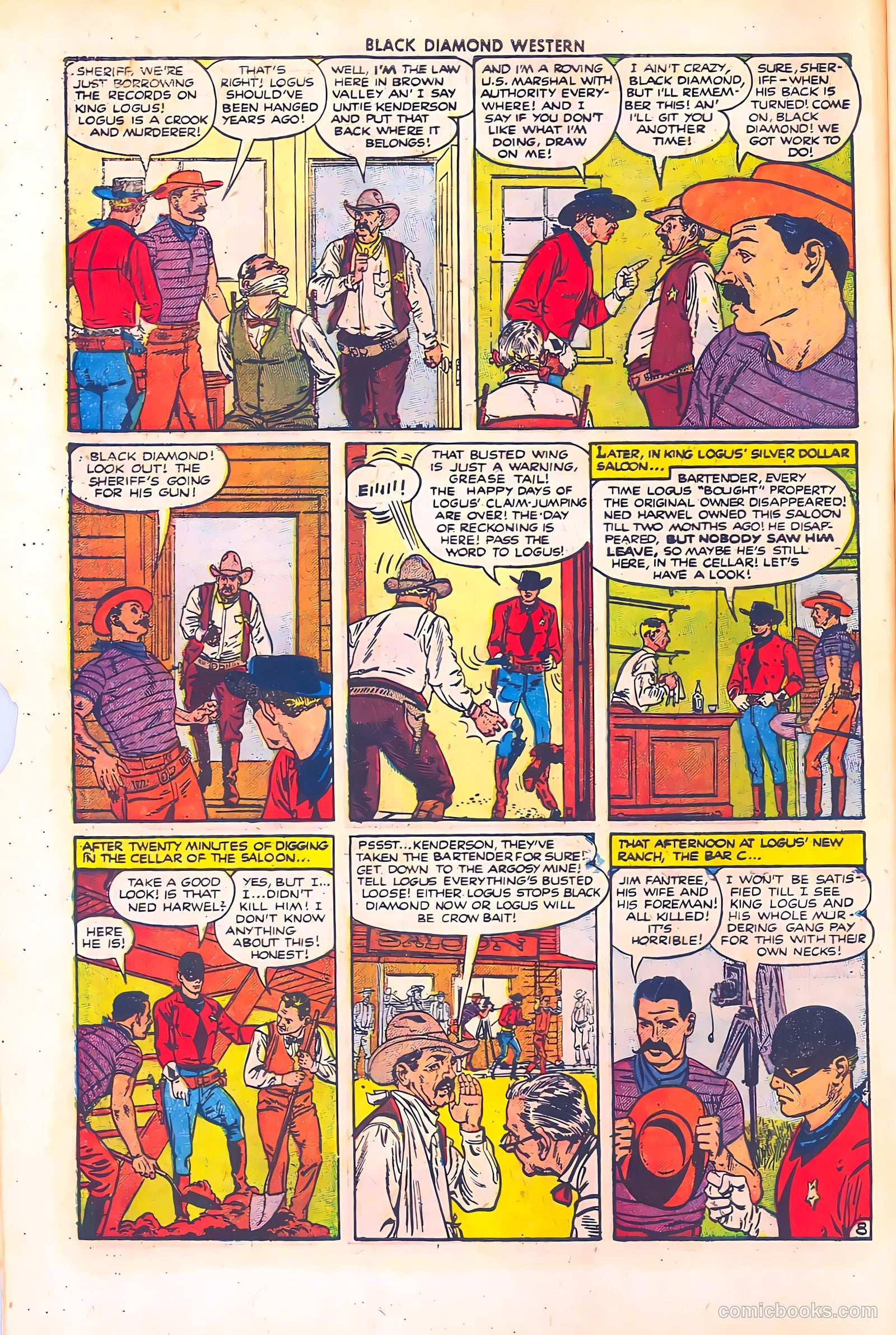 Black Diamond Western #28 — page 10 of 52