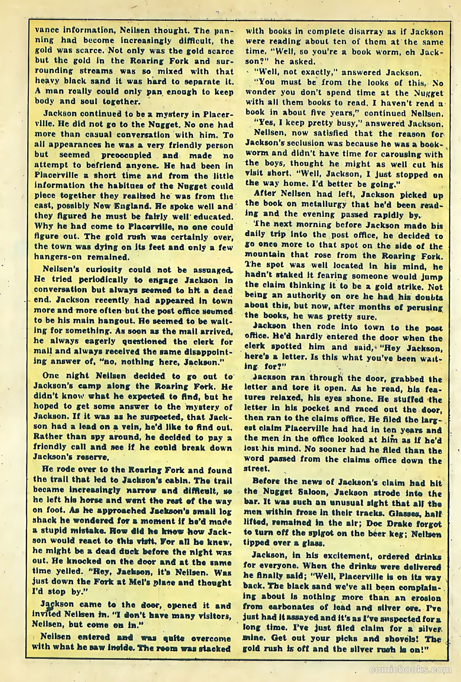 Black Diamond Western #29 — page 22 of 36
