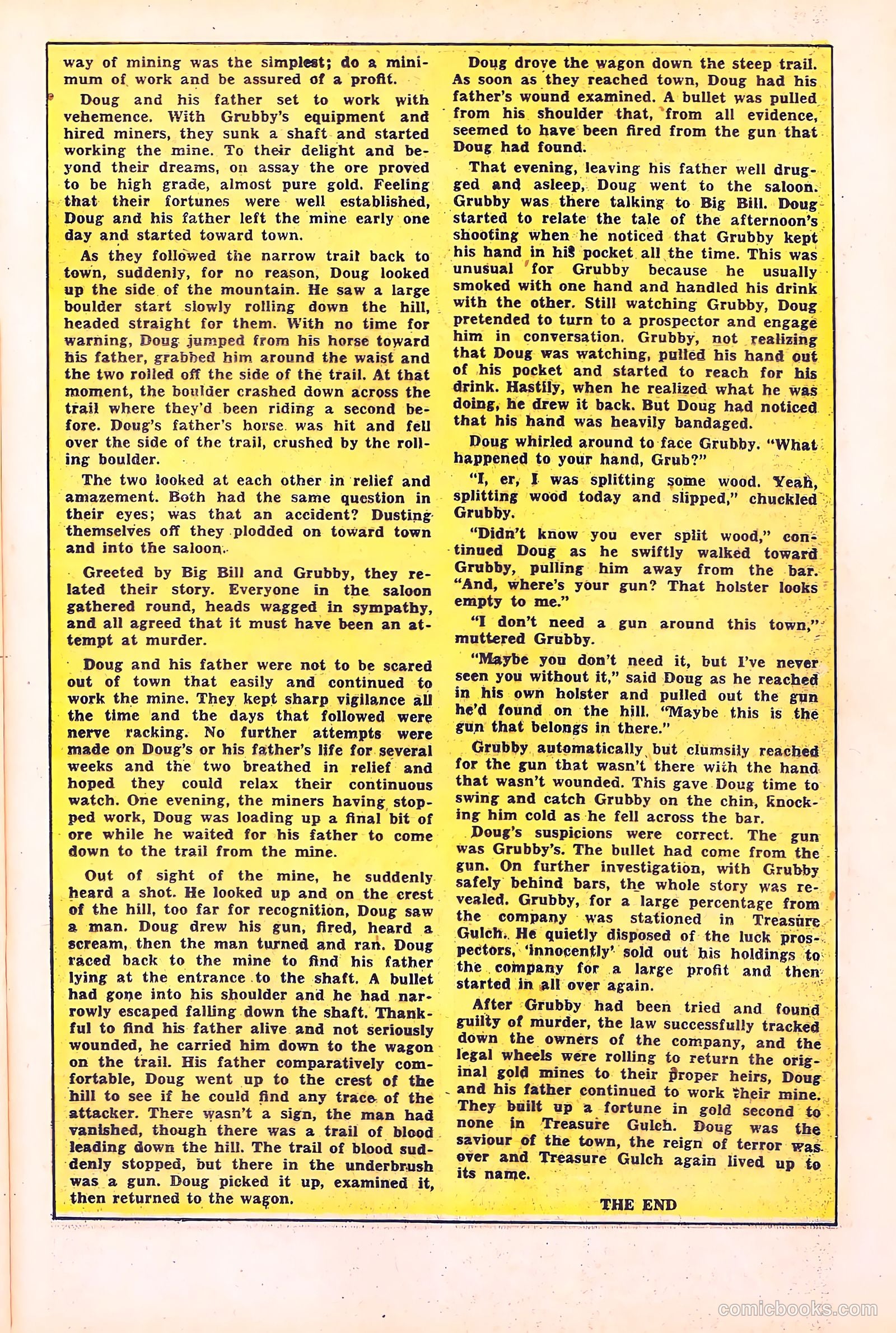 Black Diamond Western #34 — page 23 of 36