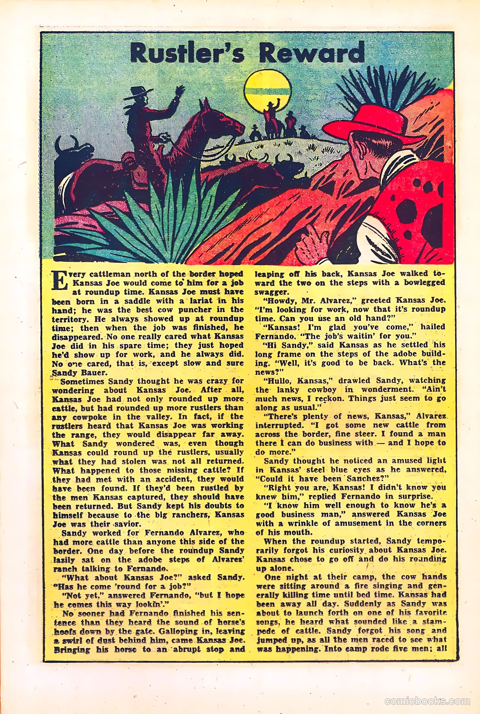 Black Diamond Western #35 — page 20 of 37