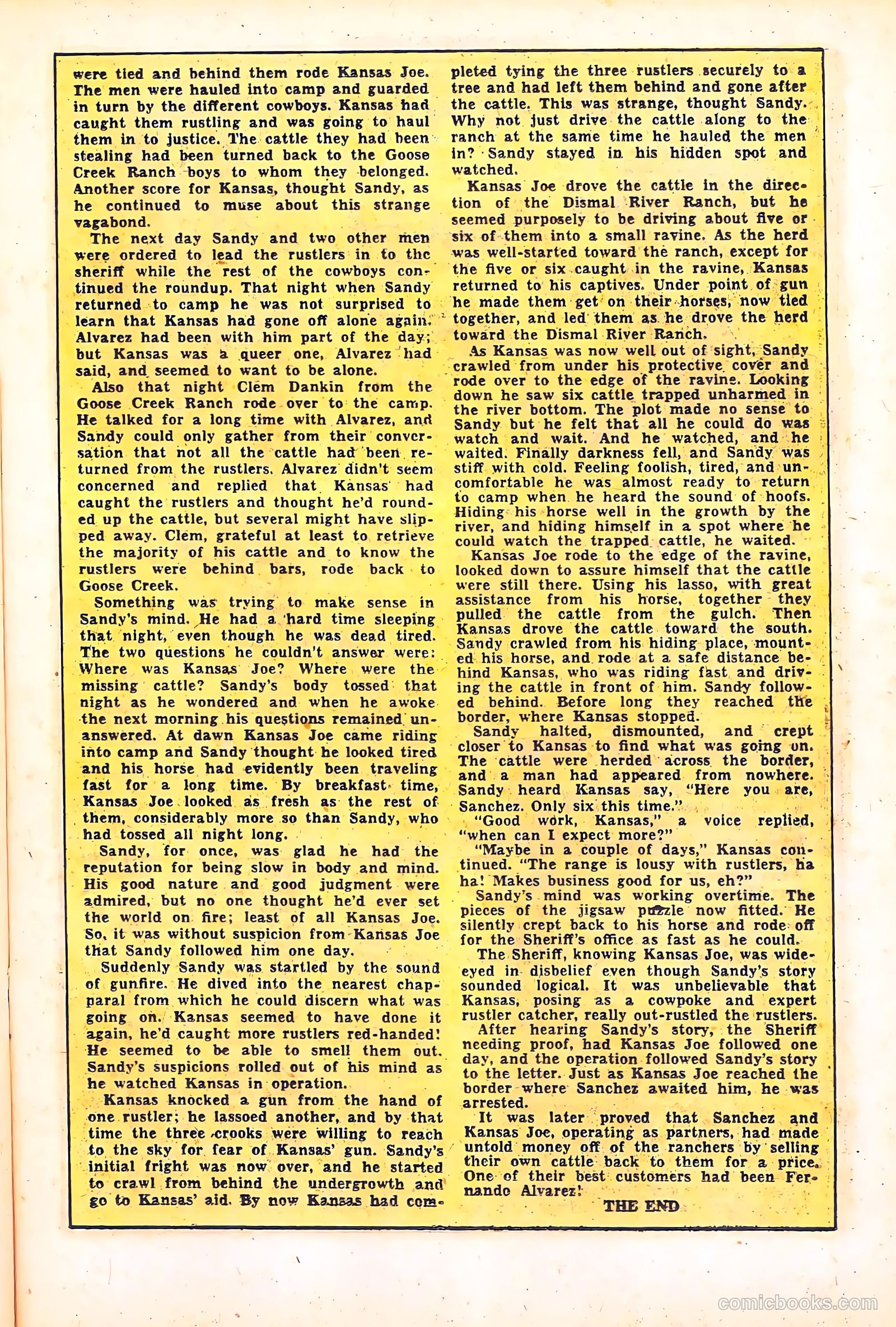 Black Diamond Western #35 — page 21 of 37