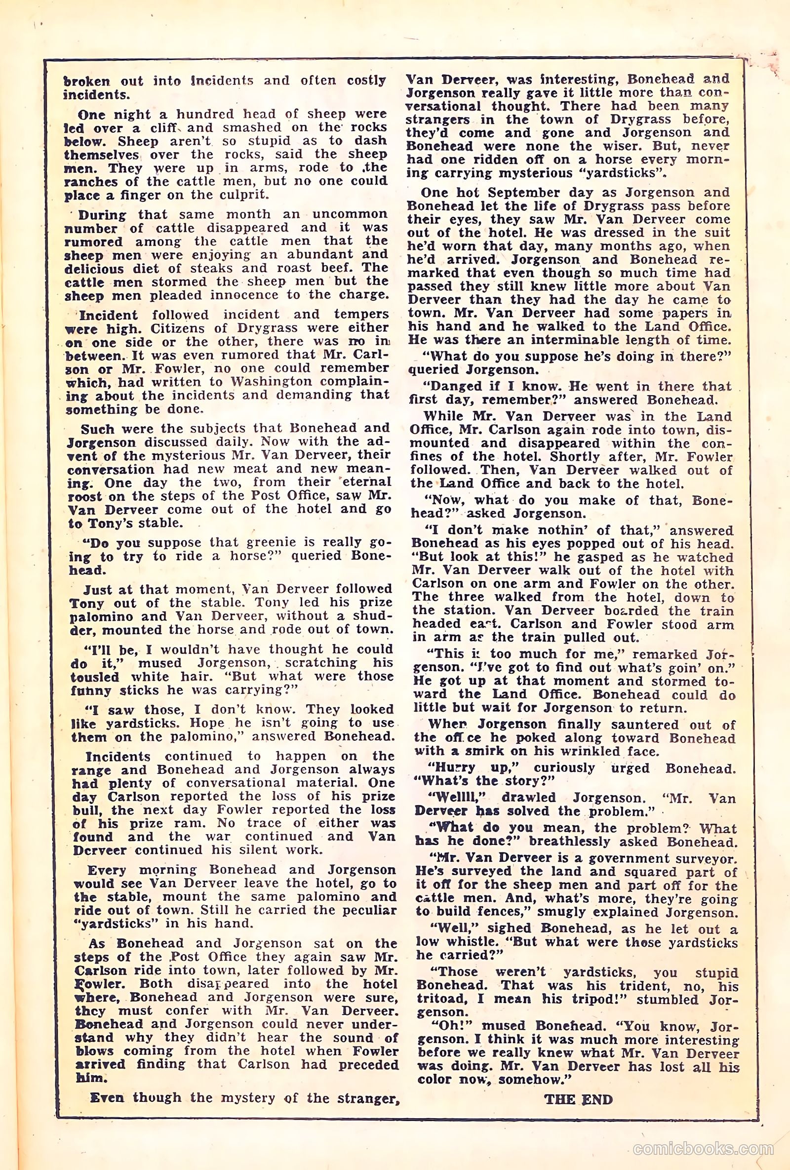 Black Diamond Western #38 — page 23 of 36