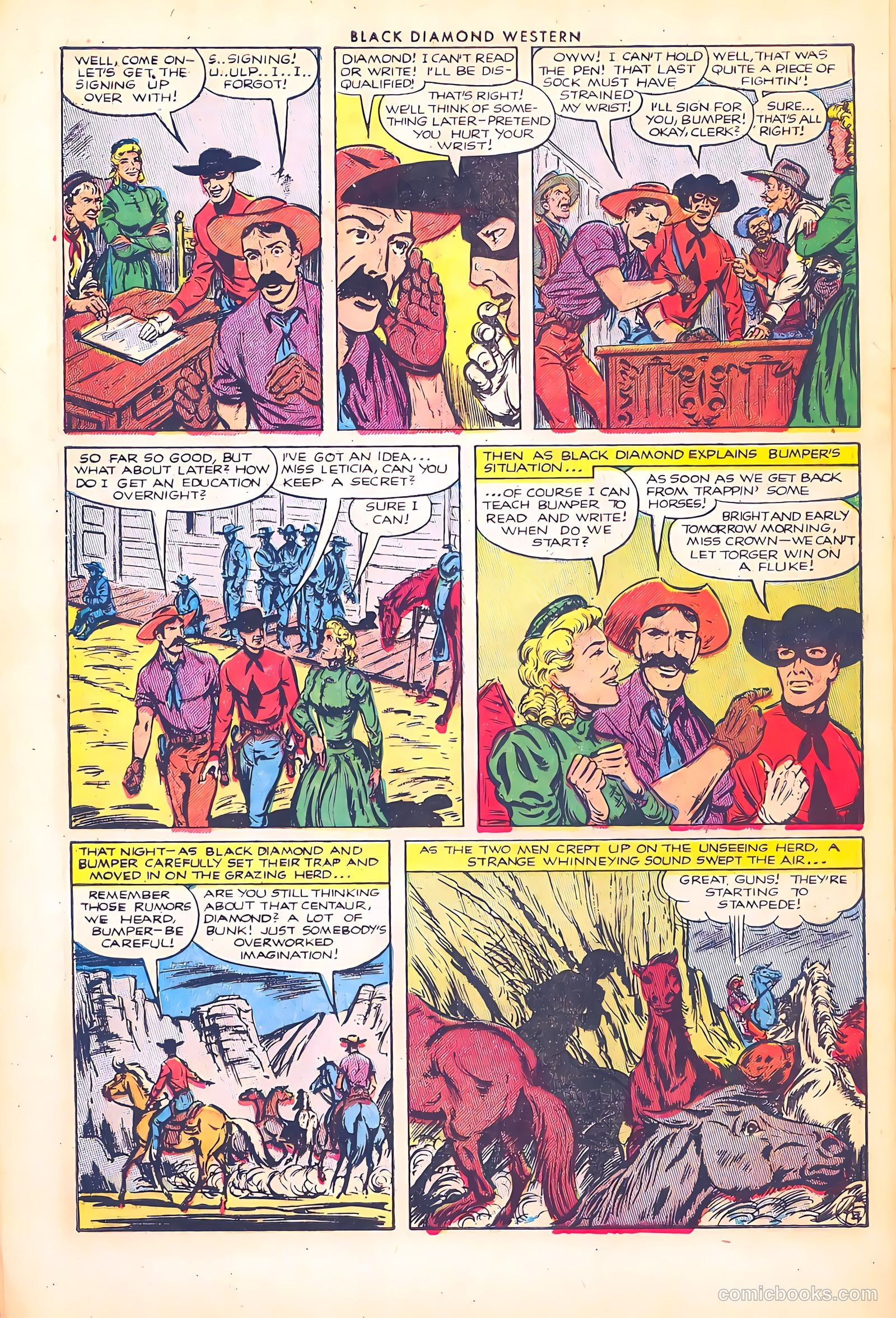 Black Diamond Western #38 — page 28 of 36