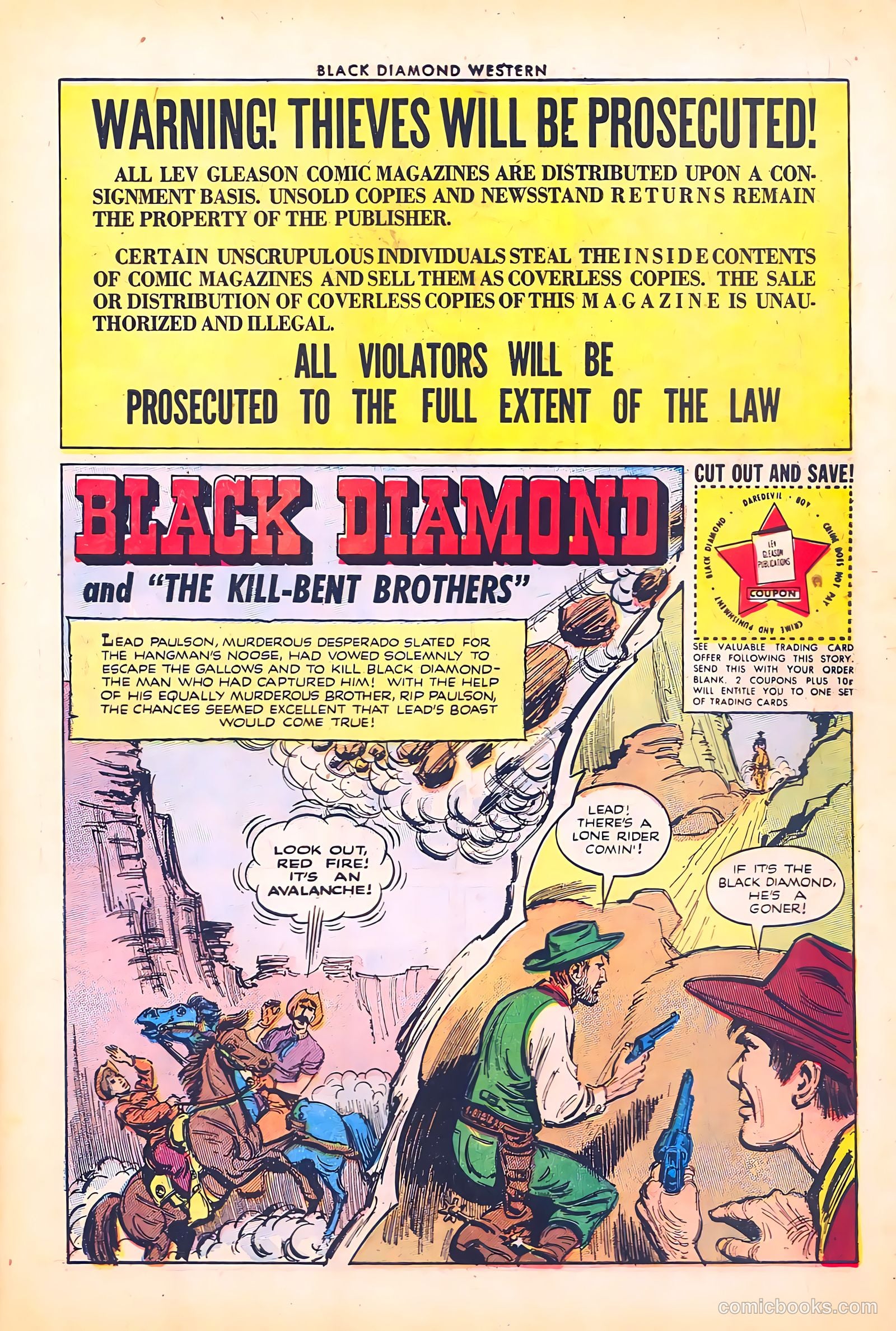 Black Diamond Western #40 — page 3 of 36