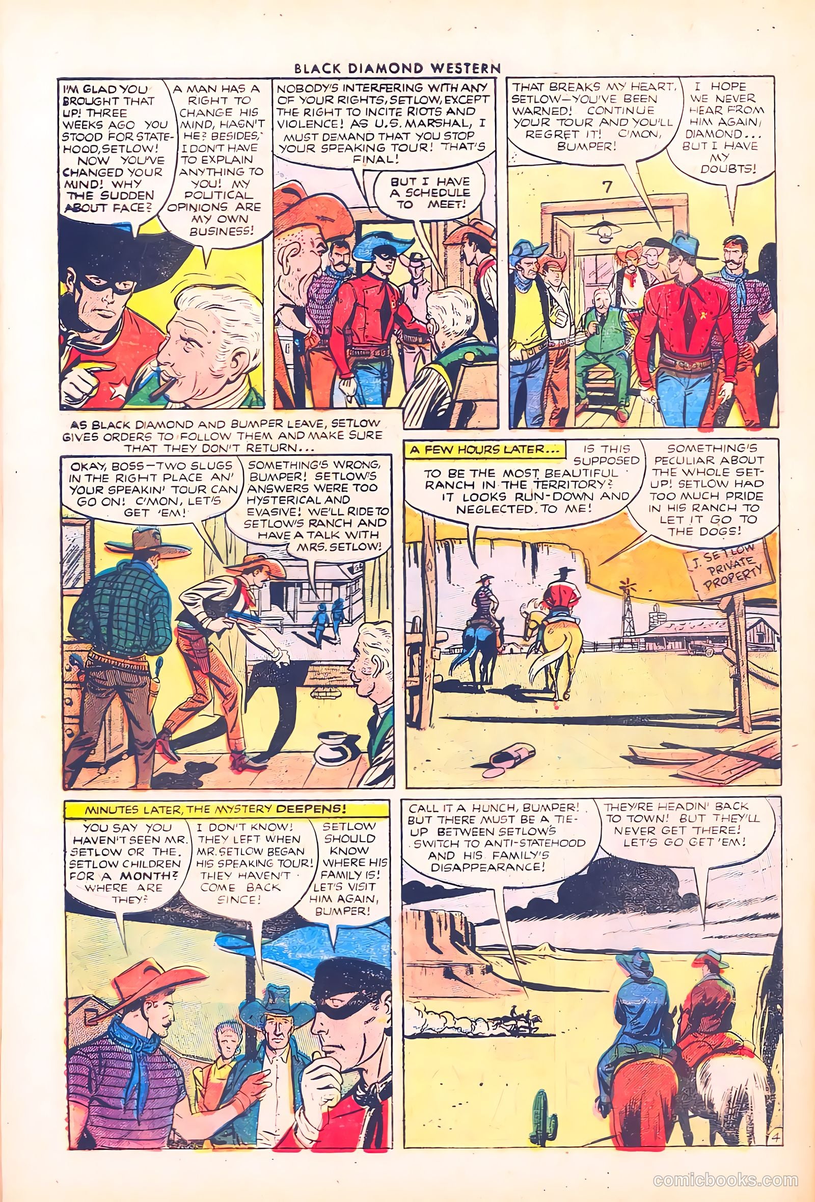 Black Diamond Western #40 — page 28 of 36