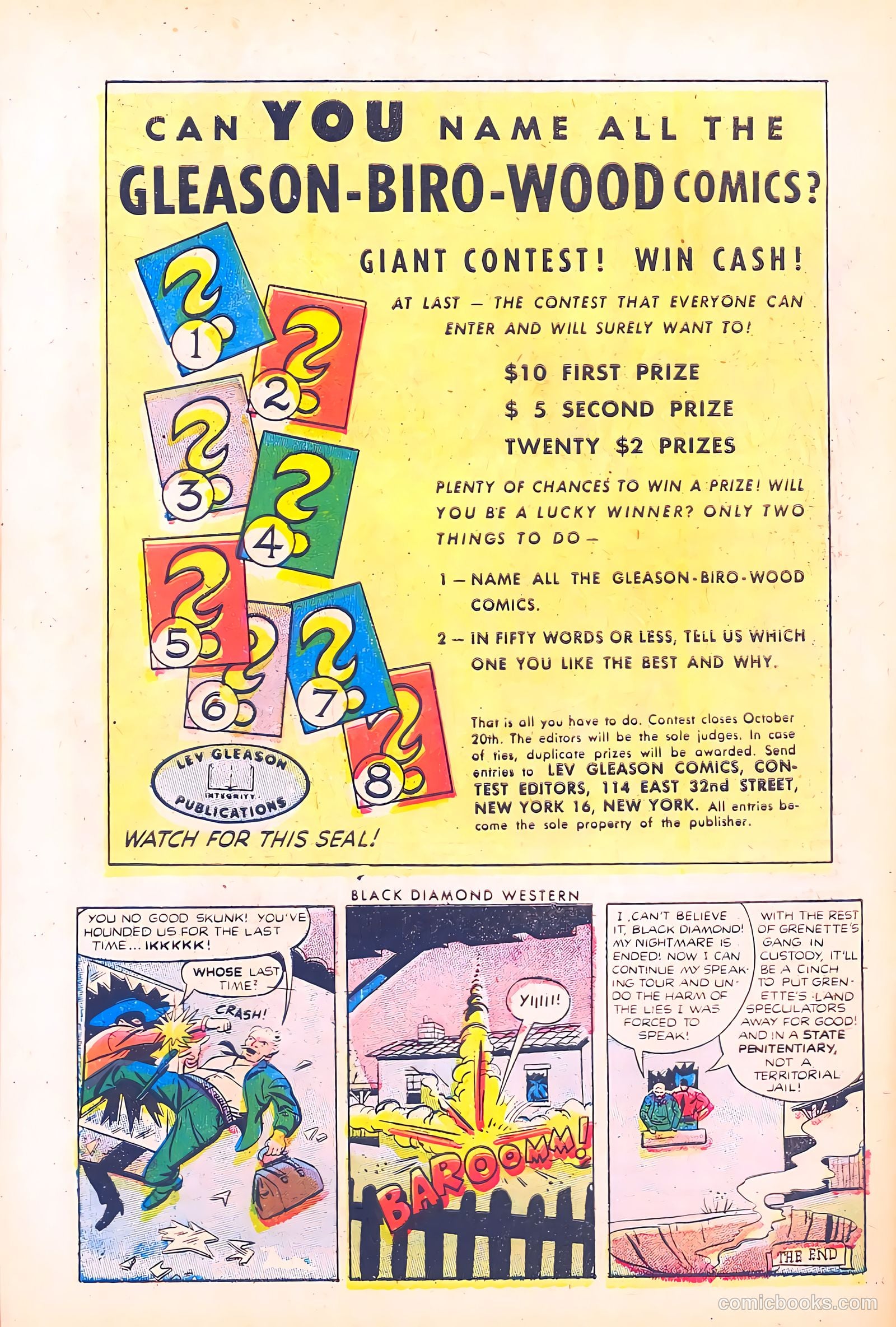 Black Diamond Western #40 — page 32 of 36